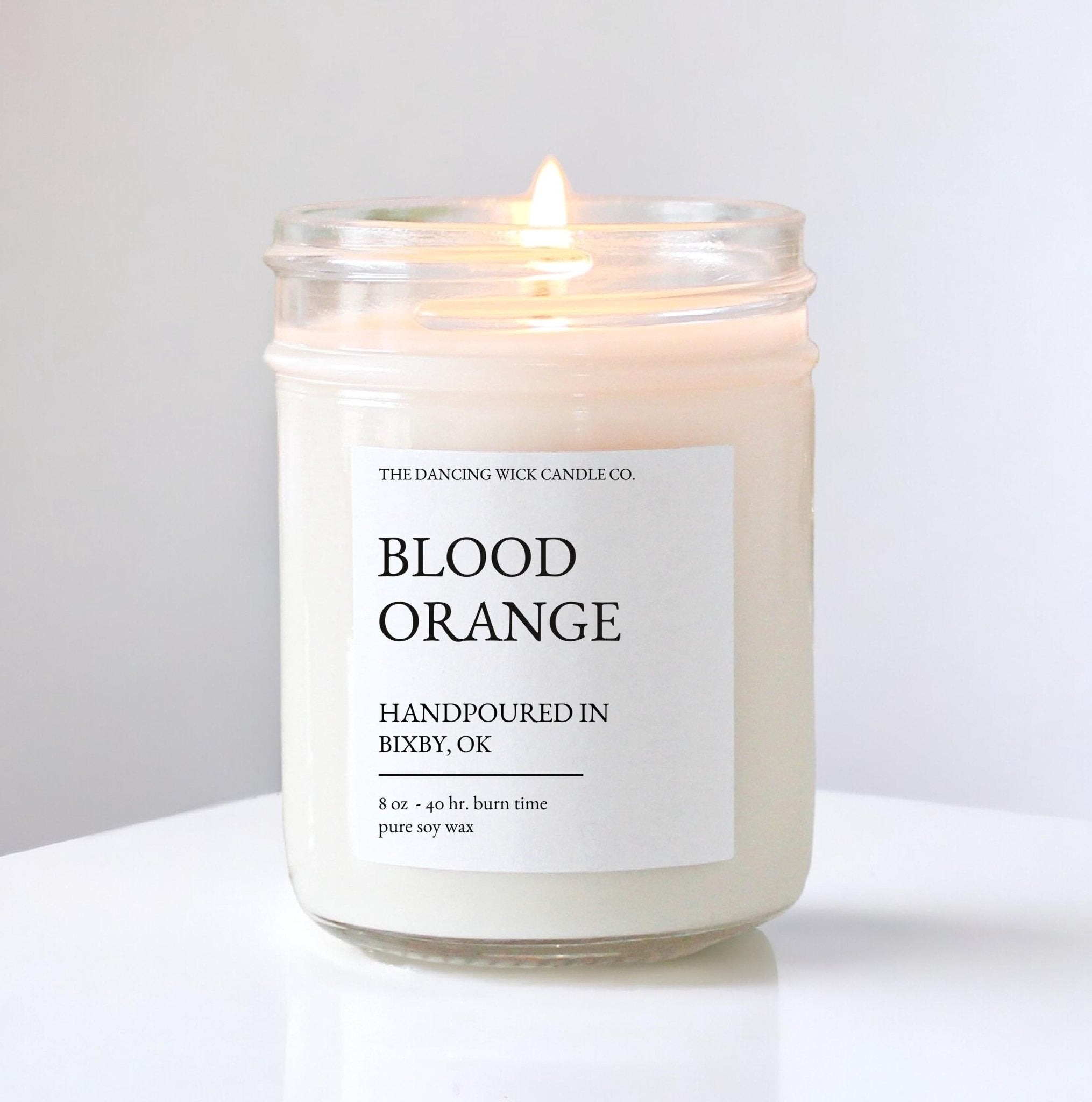 100% Pure Soy Candle - The Dancing Wick