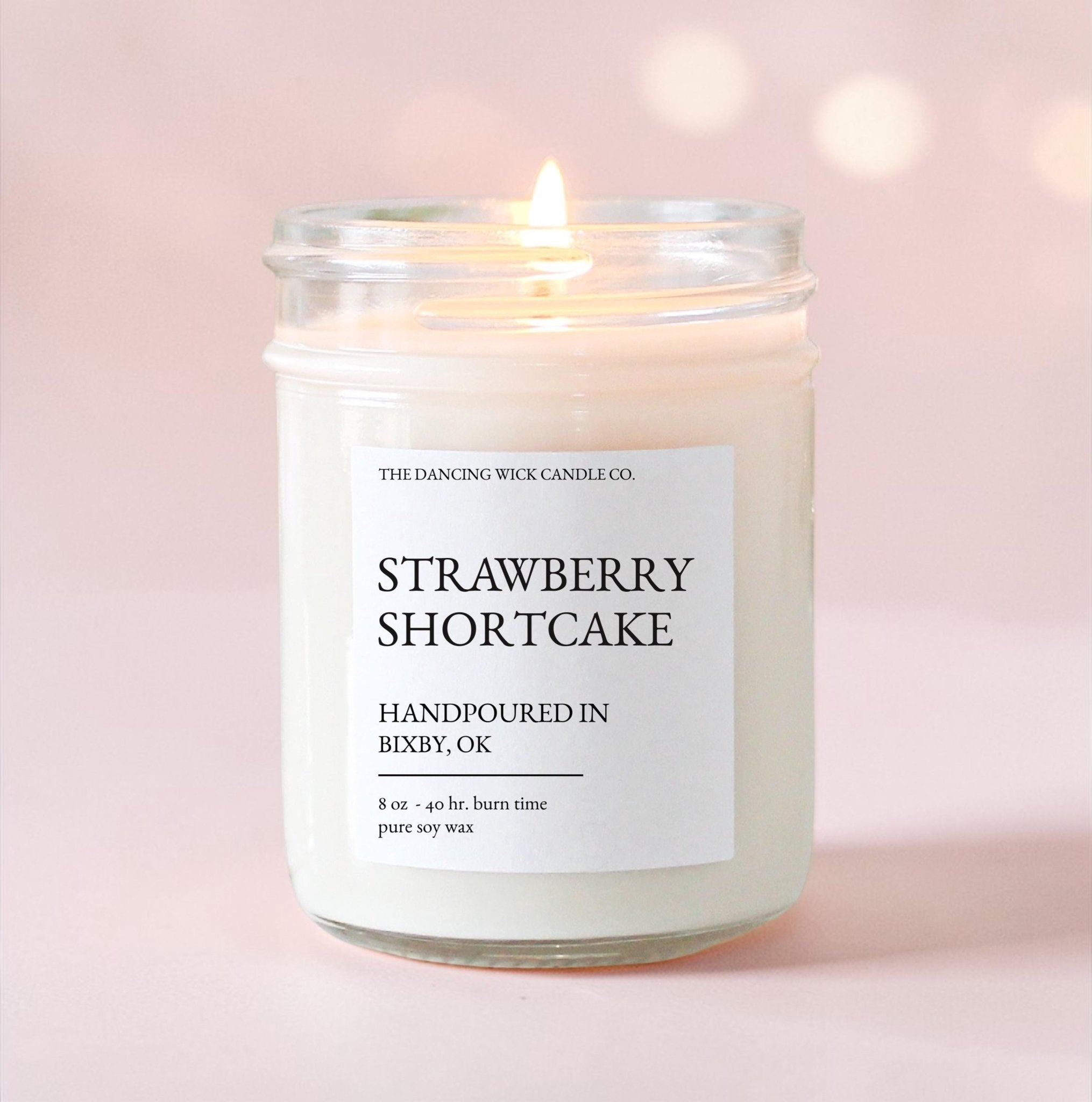 100% Pure Soy Candle - The Dancing Wick