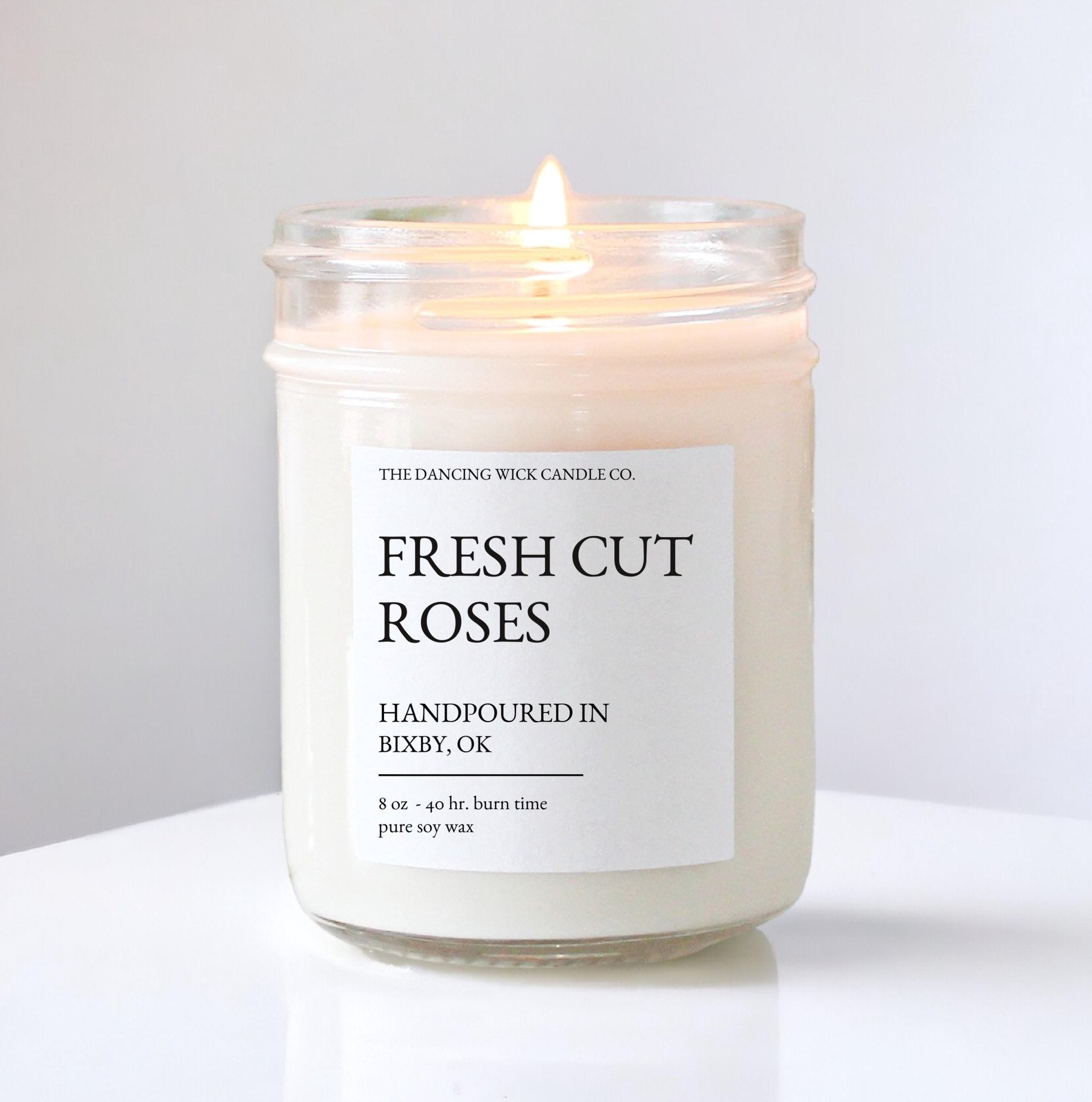 100% Pure Soy Candle - The Dancing Wick