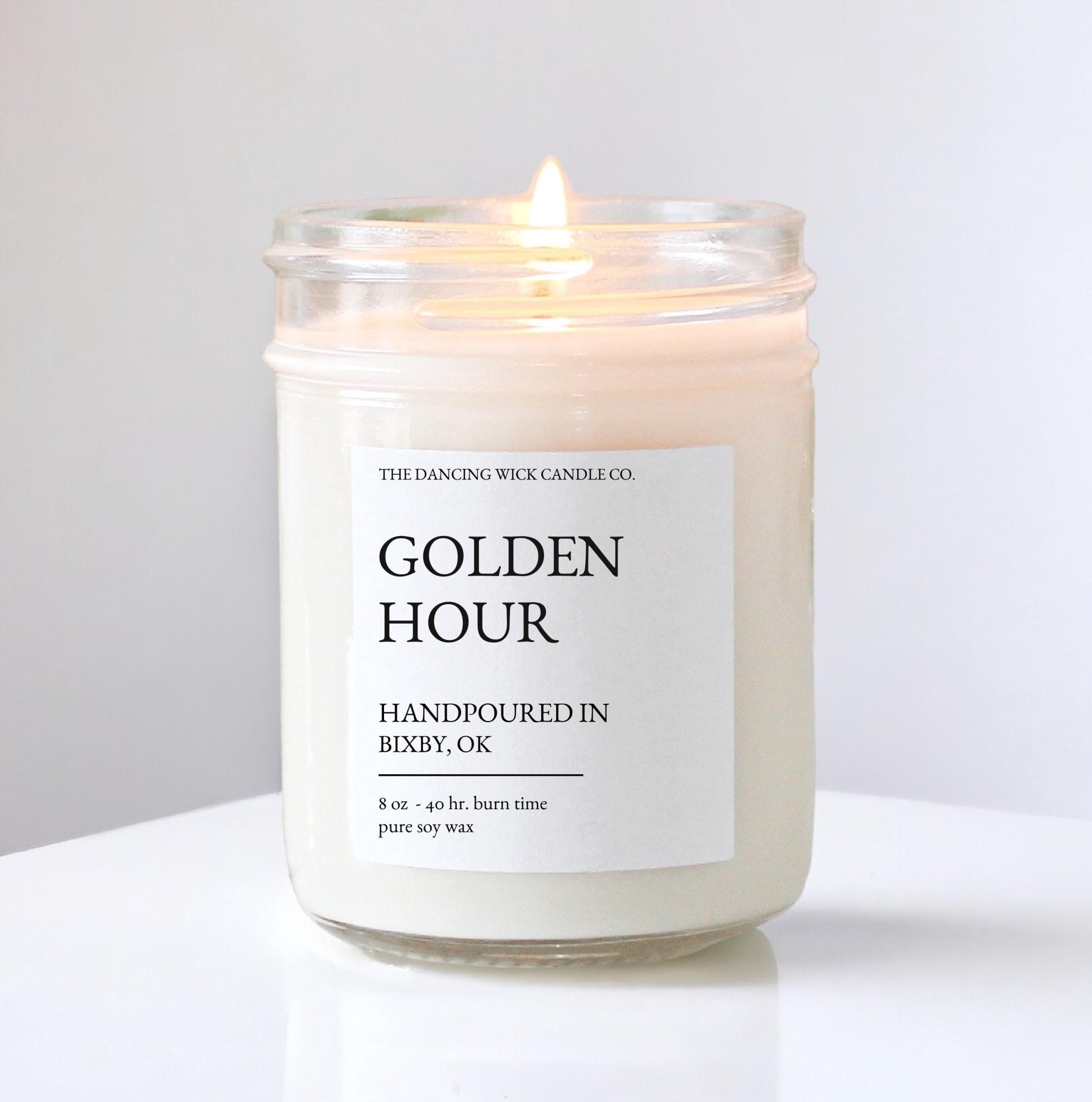 100% Pure Soy Candle - The Dancing Wick