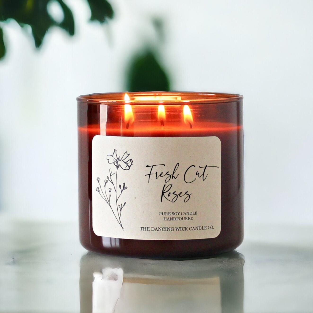 3 Wick Spring Tumbler Candle - The Dancing Wick