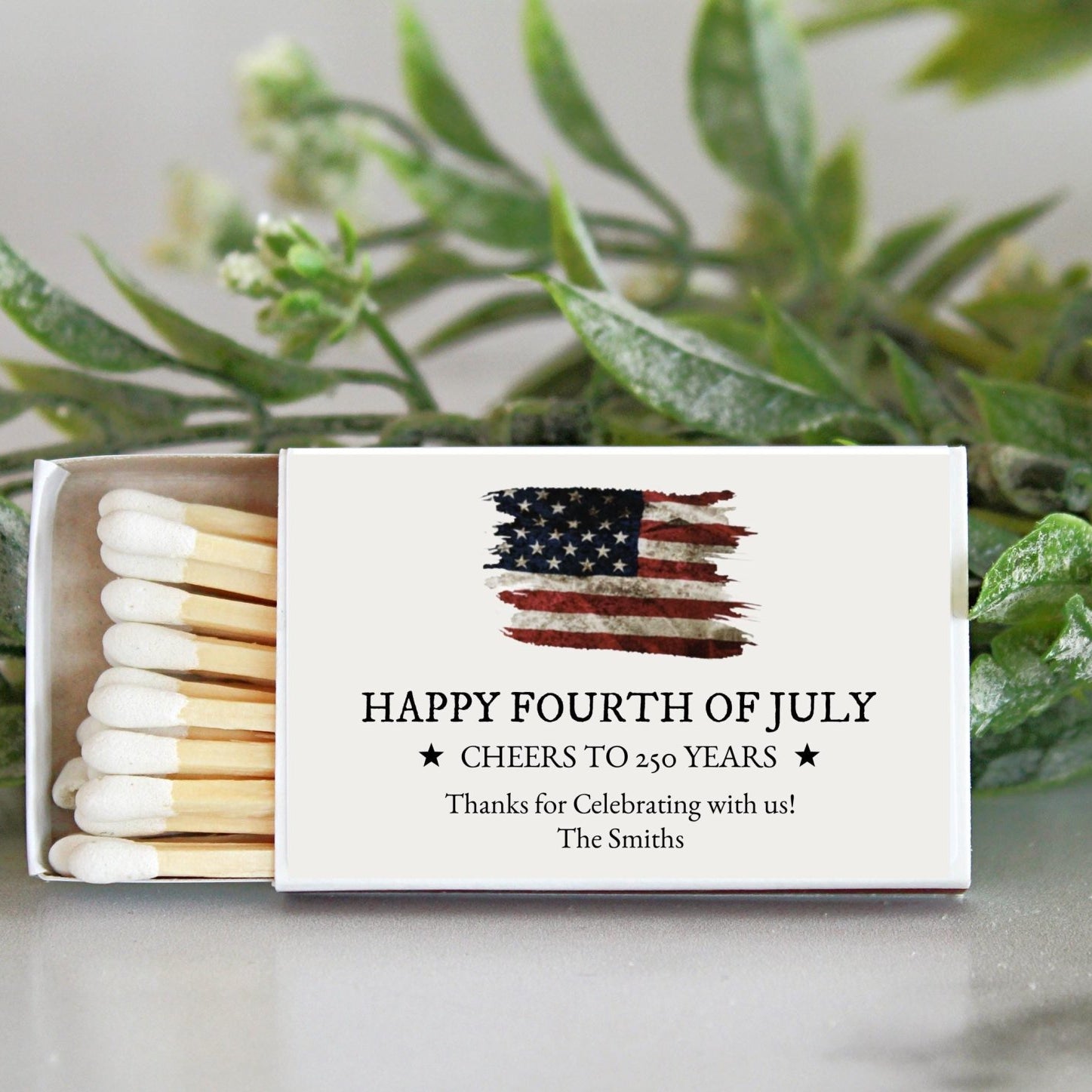4th of July Matchboxes - The Dancing Wick