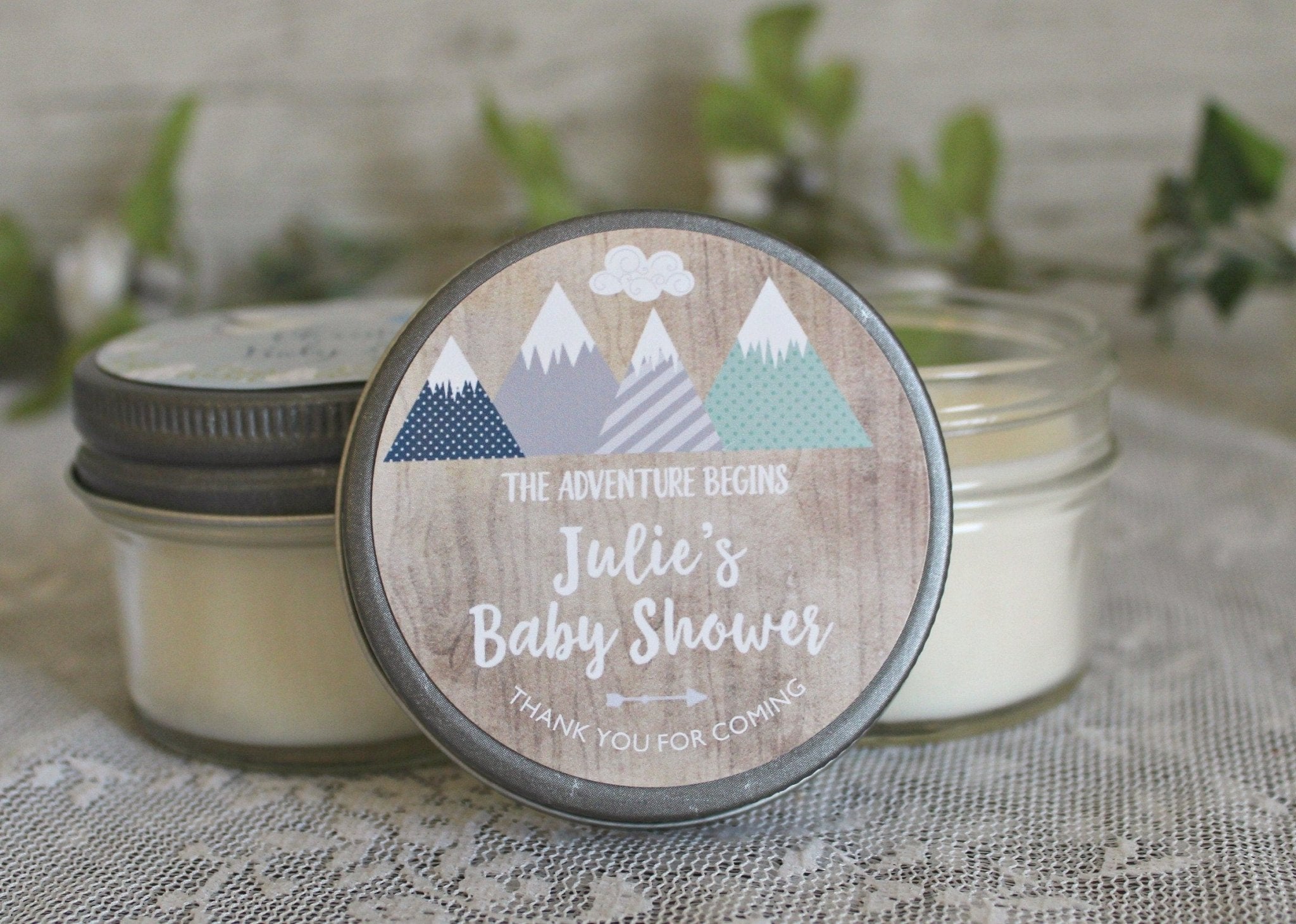 Adventure Baby Shower Favor - The Dancing Wick