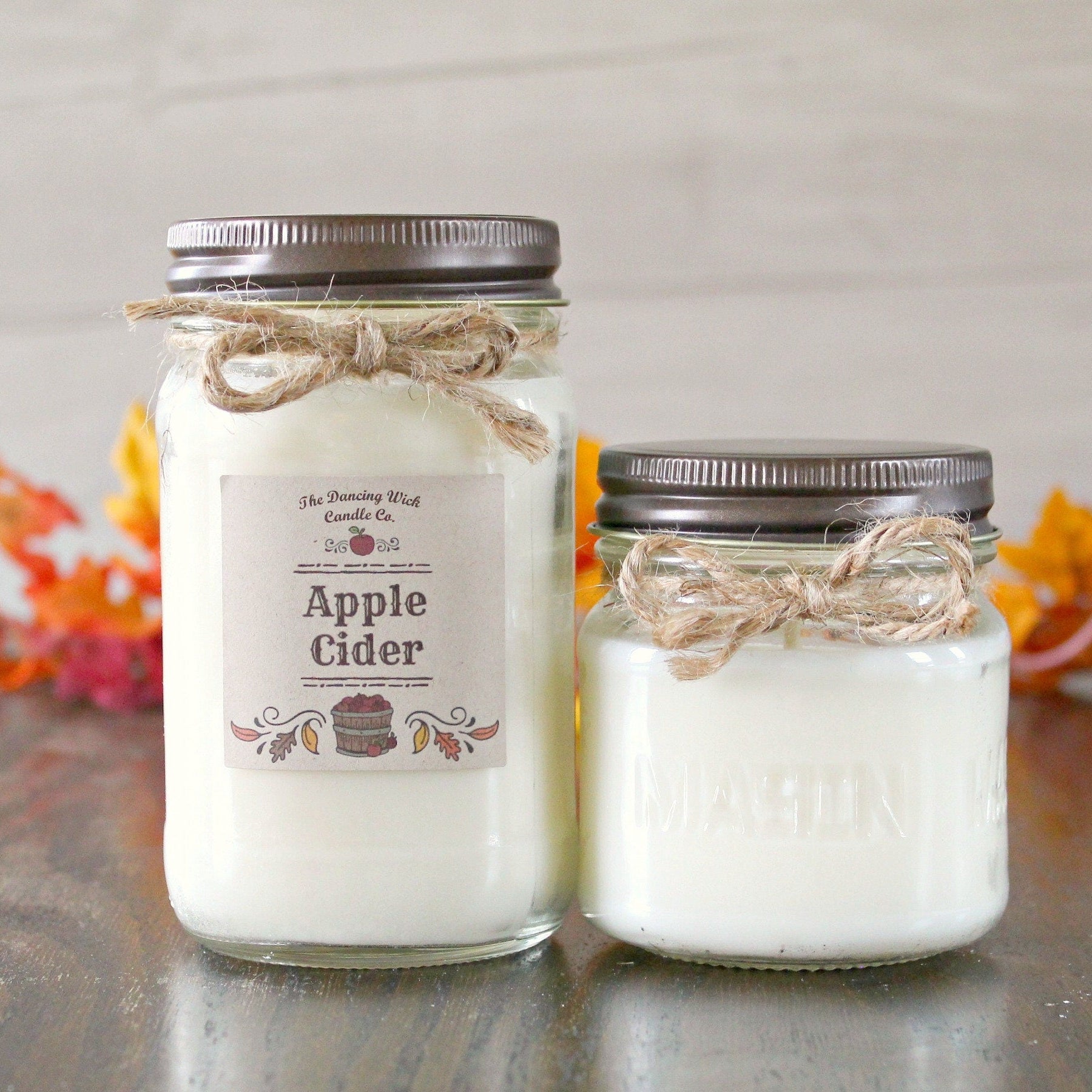 Apple Cider Fall Candle - The Dancing Wick