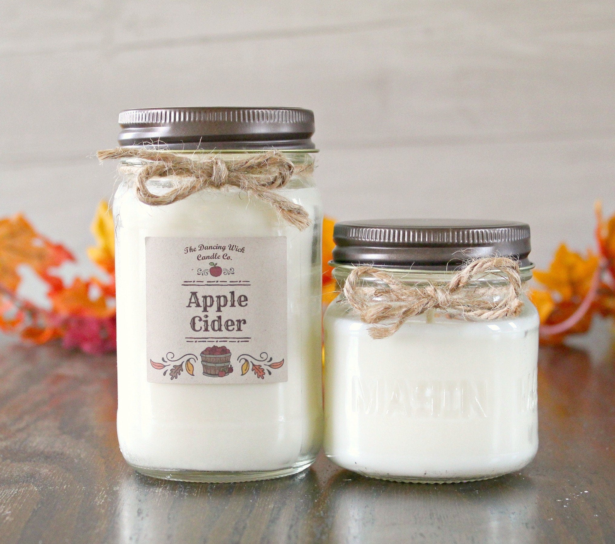 Apple Cider Fall Candle - The Dancing Wick