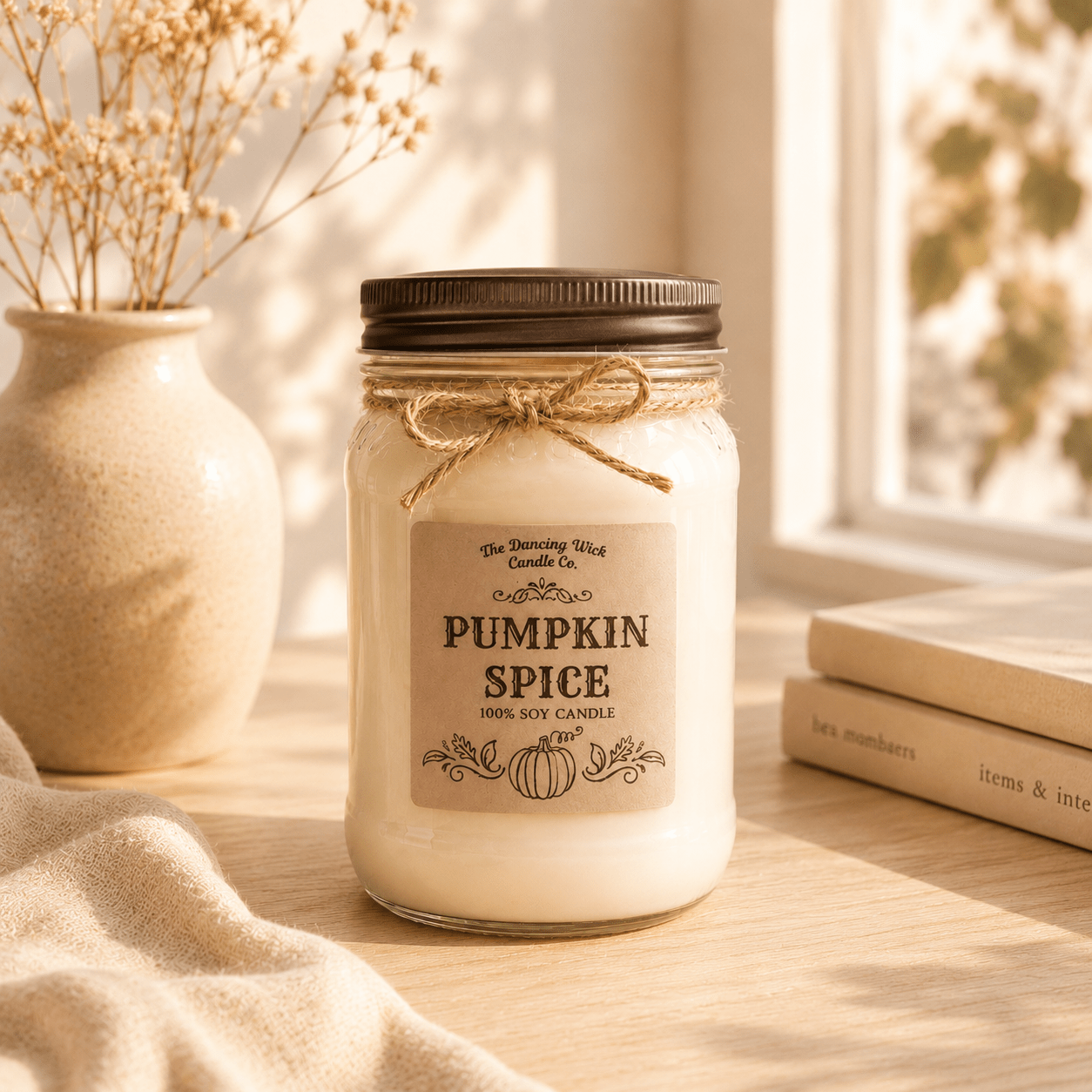 Apple Cider - Fall Candle - The Dancing Wick