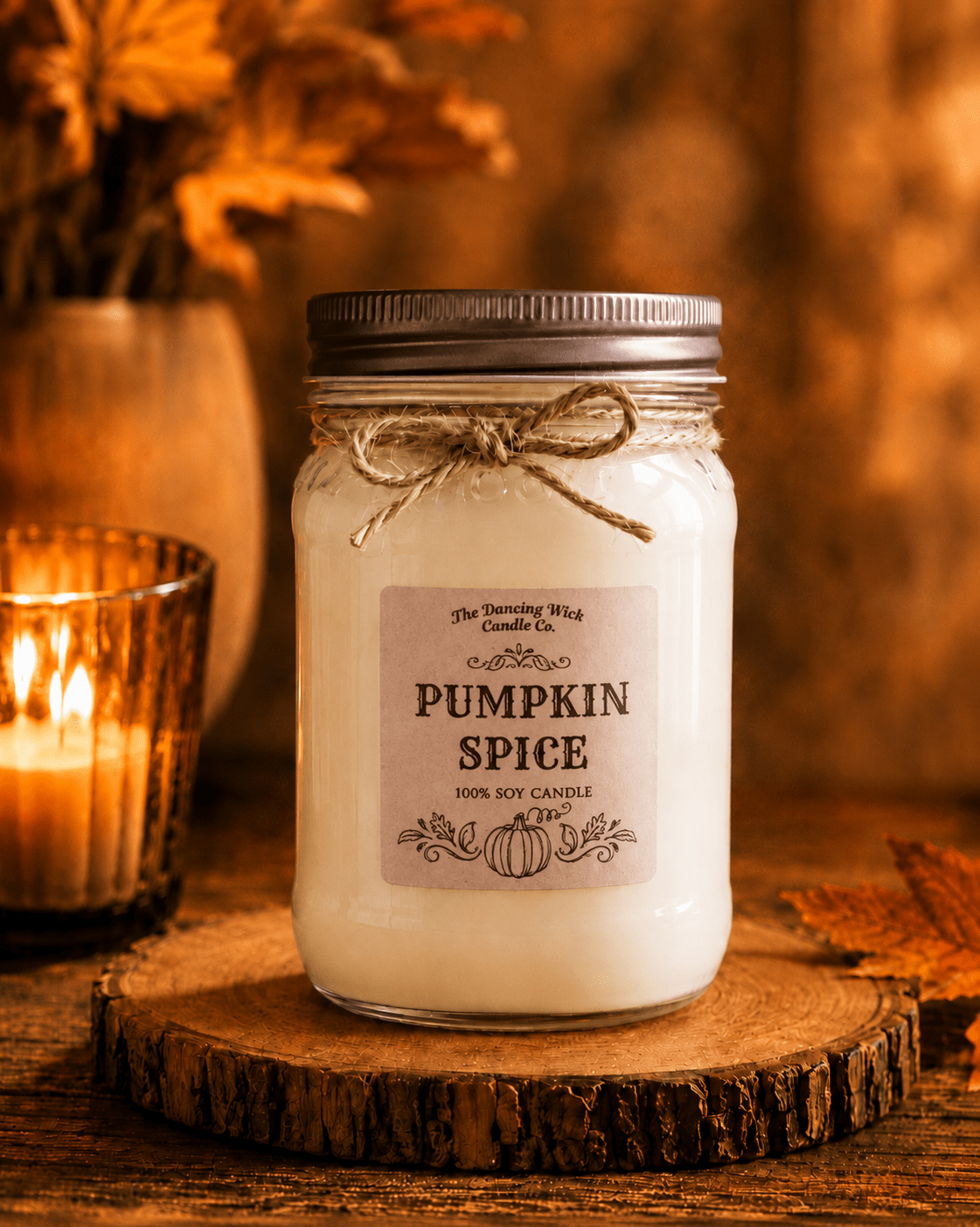 Apple Cider - Fall Candle - The Dancing Wick