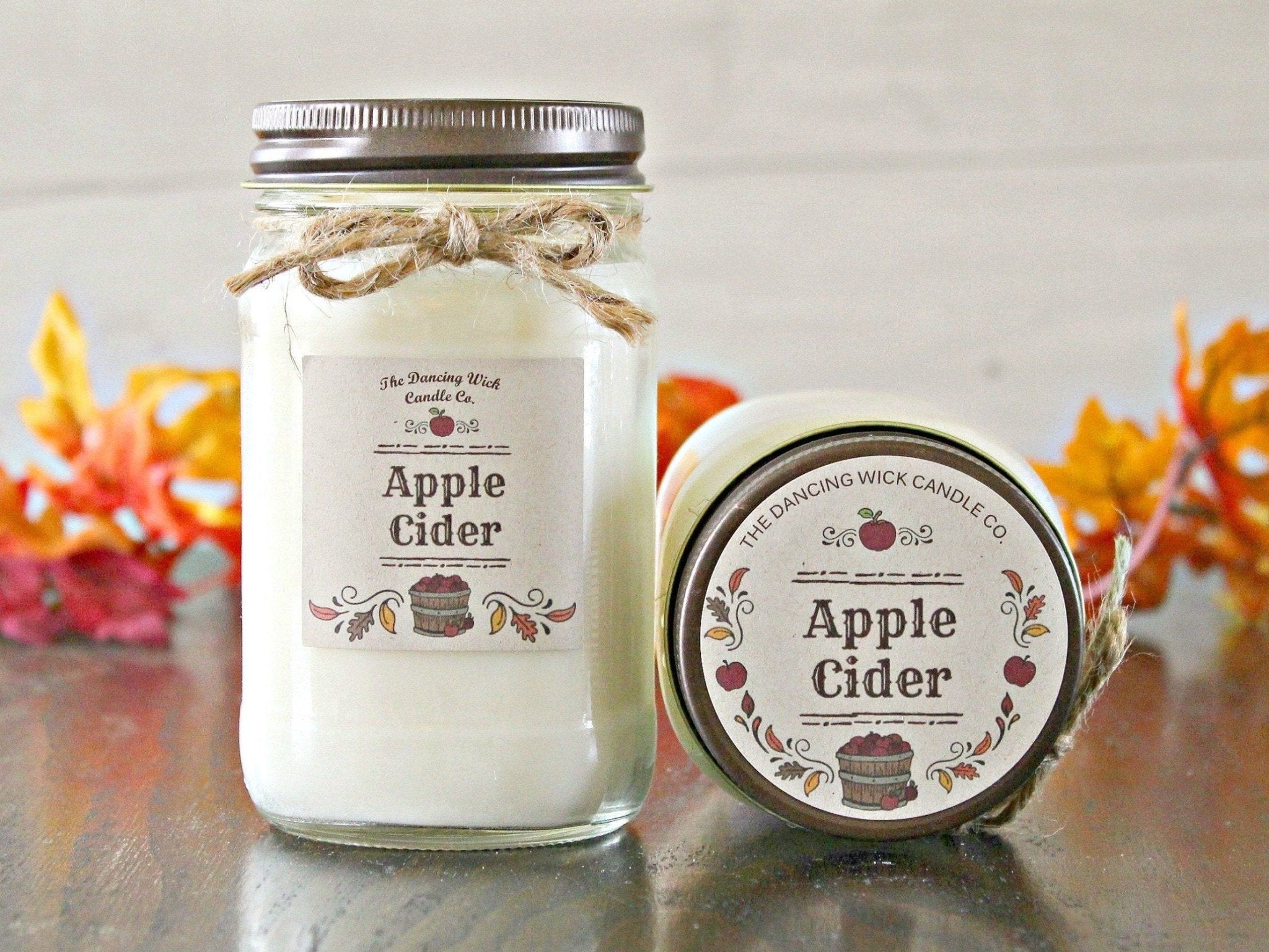 Apple Cider Fall Candle - The Dancing Wick