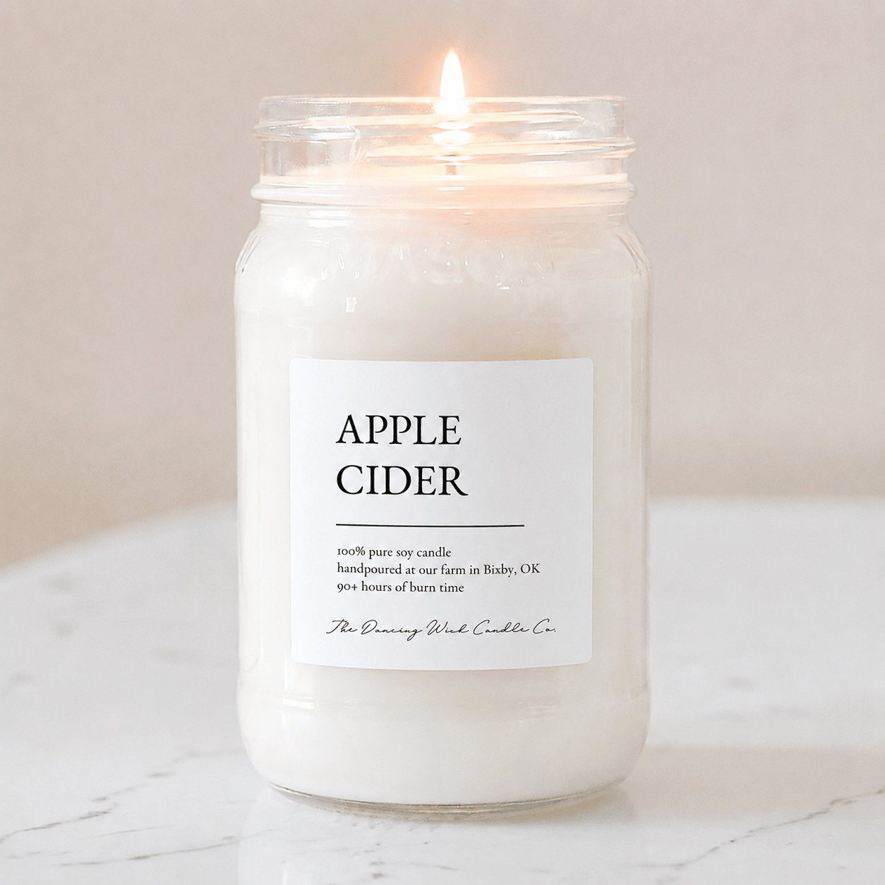 Apple Cider TDW Signature Candle - The Dancing Wick