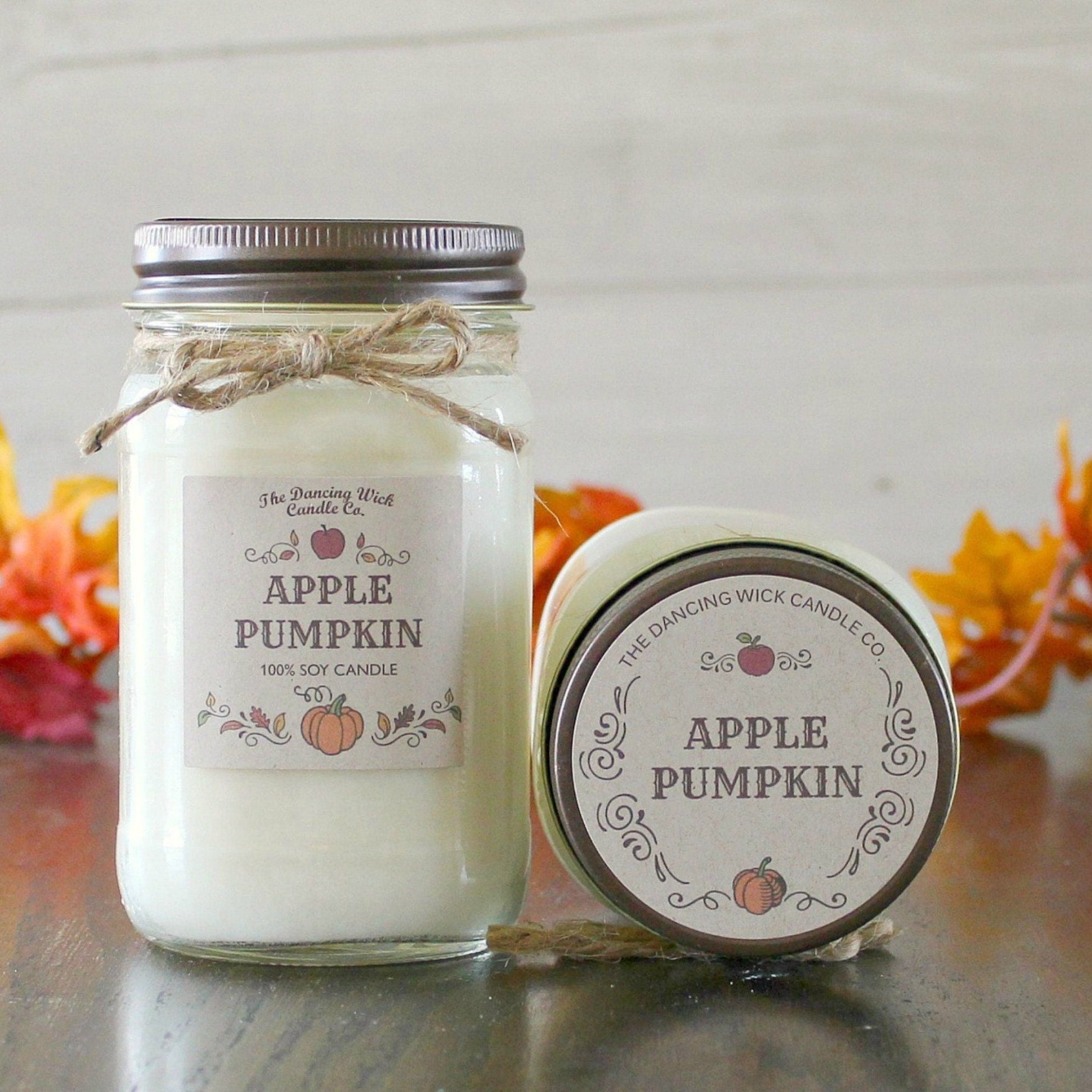 Apple Pumpkin Candle - The Dancing Wick