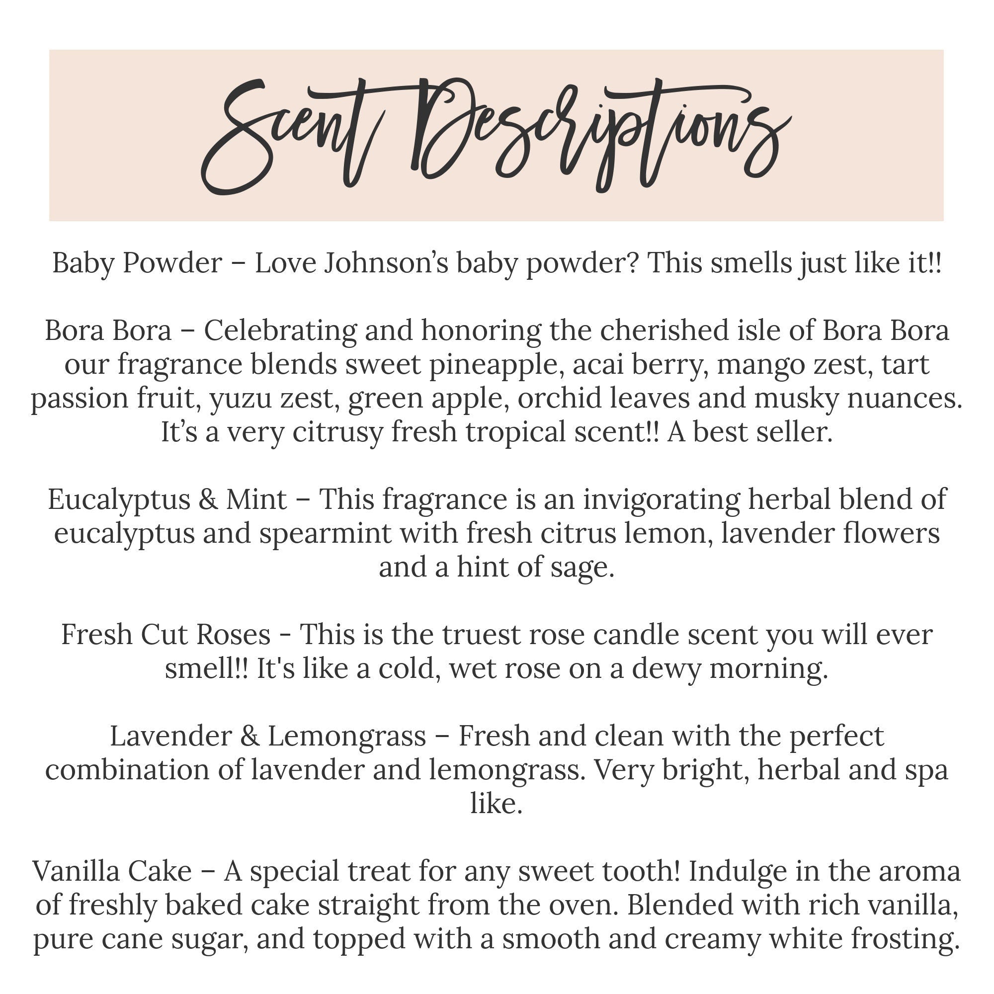 Baby in Bloom Shower Tins - Set of 10 - The Dancing Wick