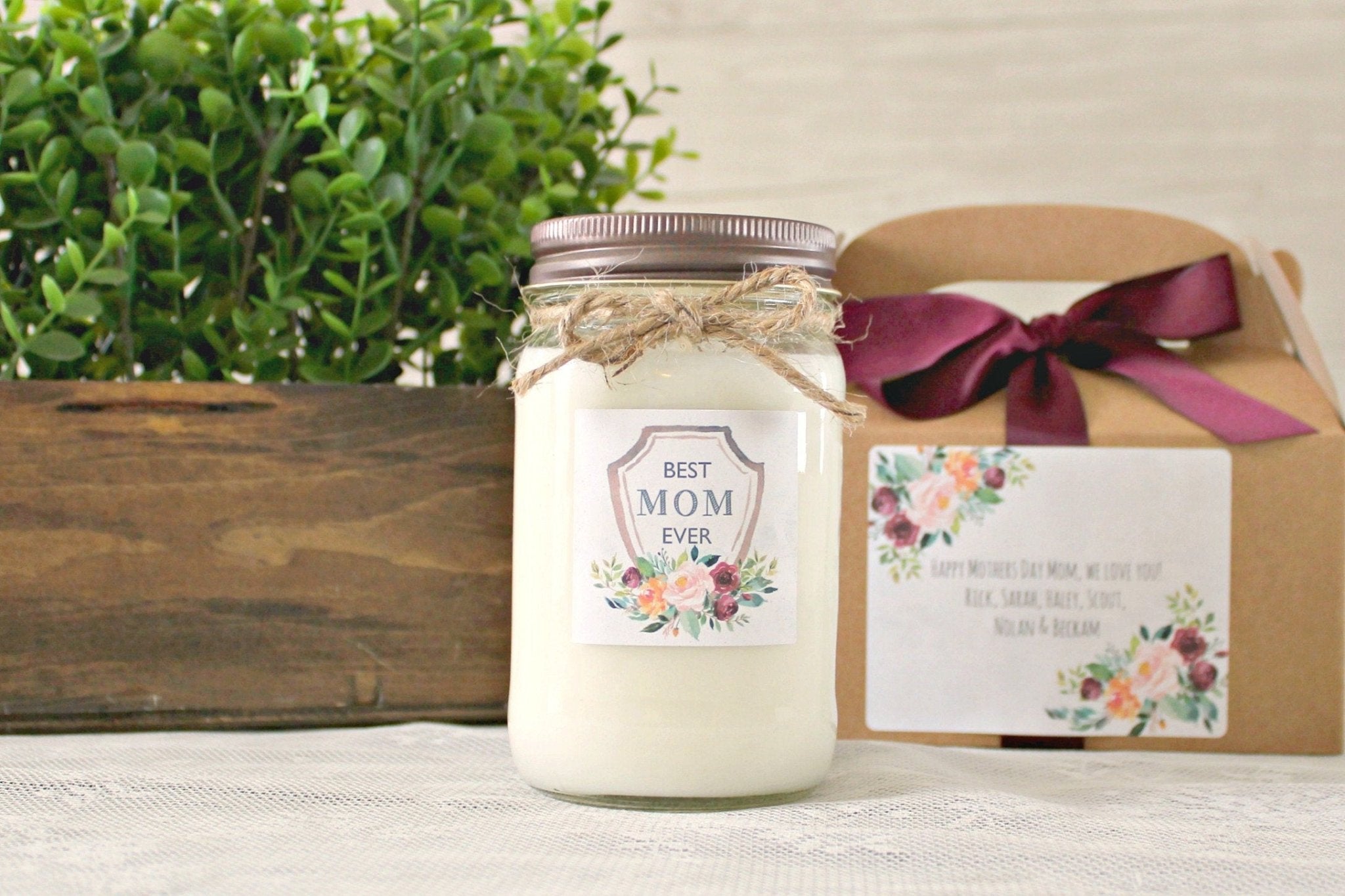 Best Mom Ever Gift Candle - The Dancing Wick