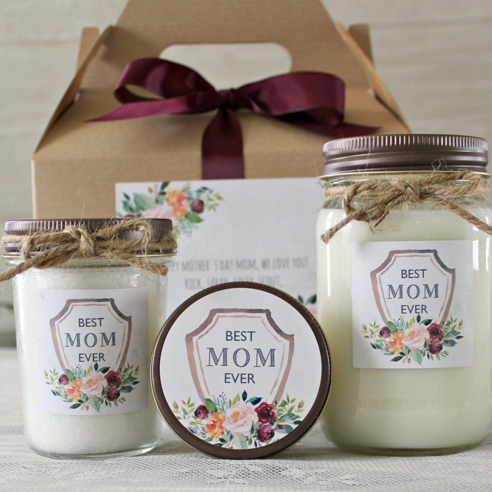 Best Mom Ever Gift Set - The Dancing Wick