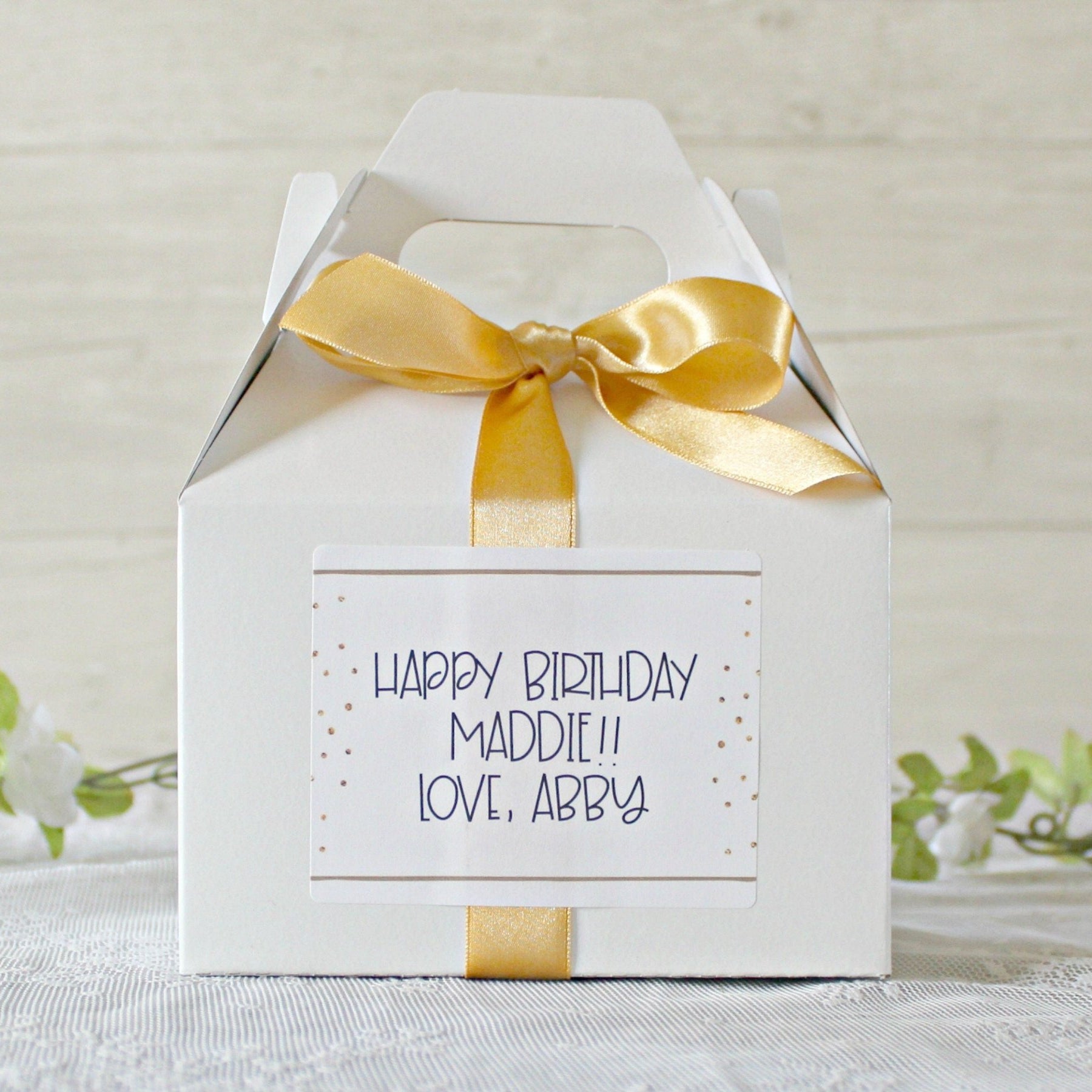 Birthday Make a Wish Gift Box - The Dancing Wick