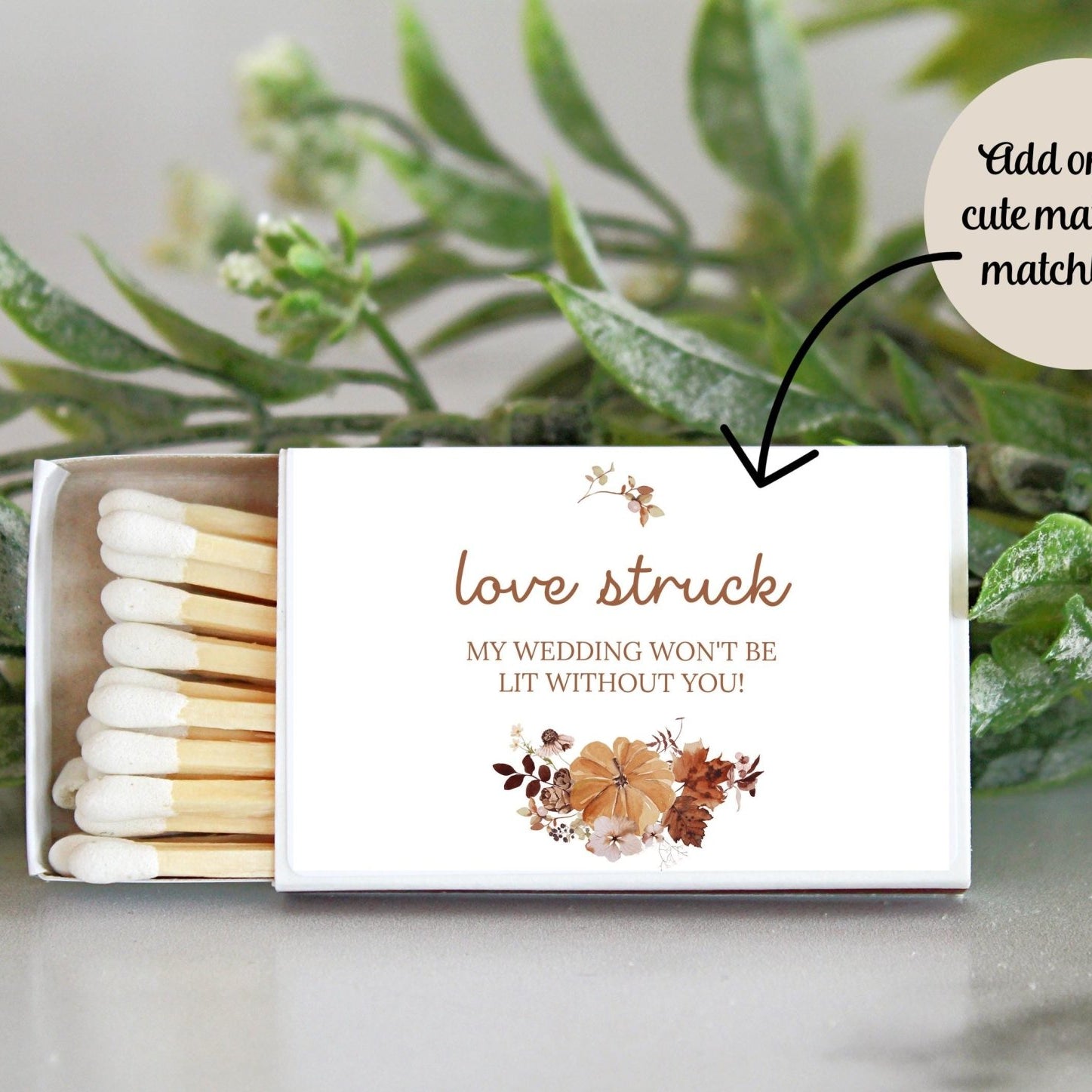 Boho Terracotta Falling in Love Favors Set of 10 Tins - The Dancing Wick