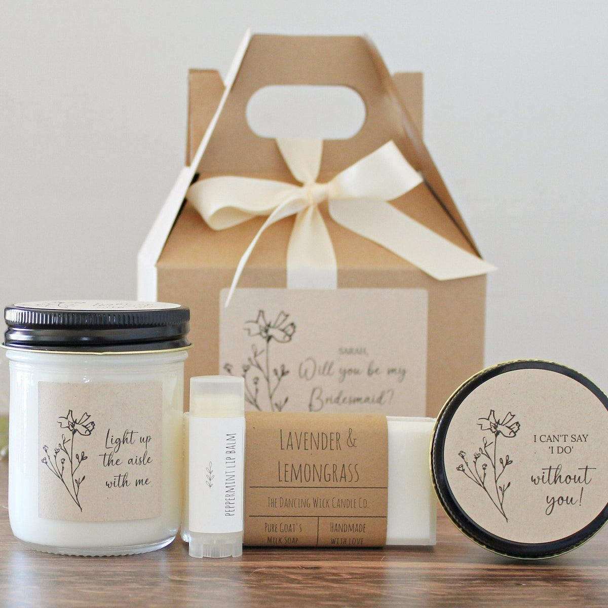 Botanical Light Up the Aisle with Me Set - The Dancing Wick