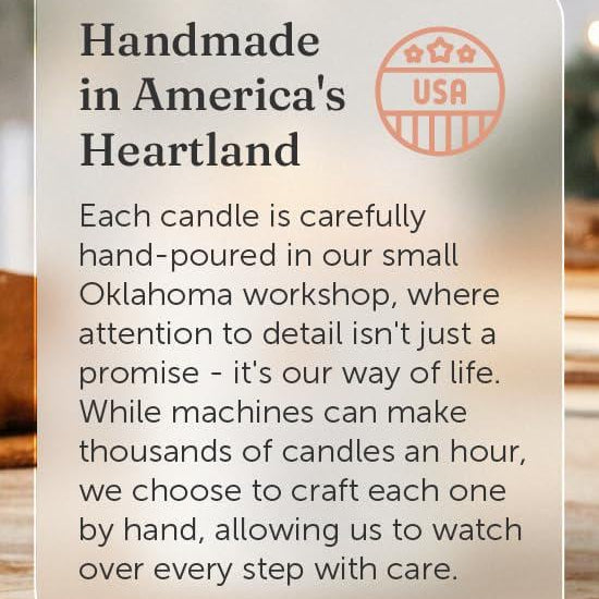 Burning Bright Just Like Us Amber Candle - The Dancing Wick