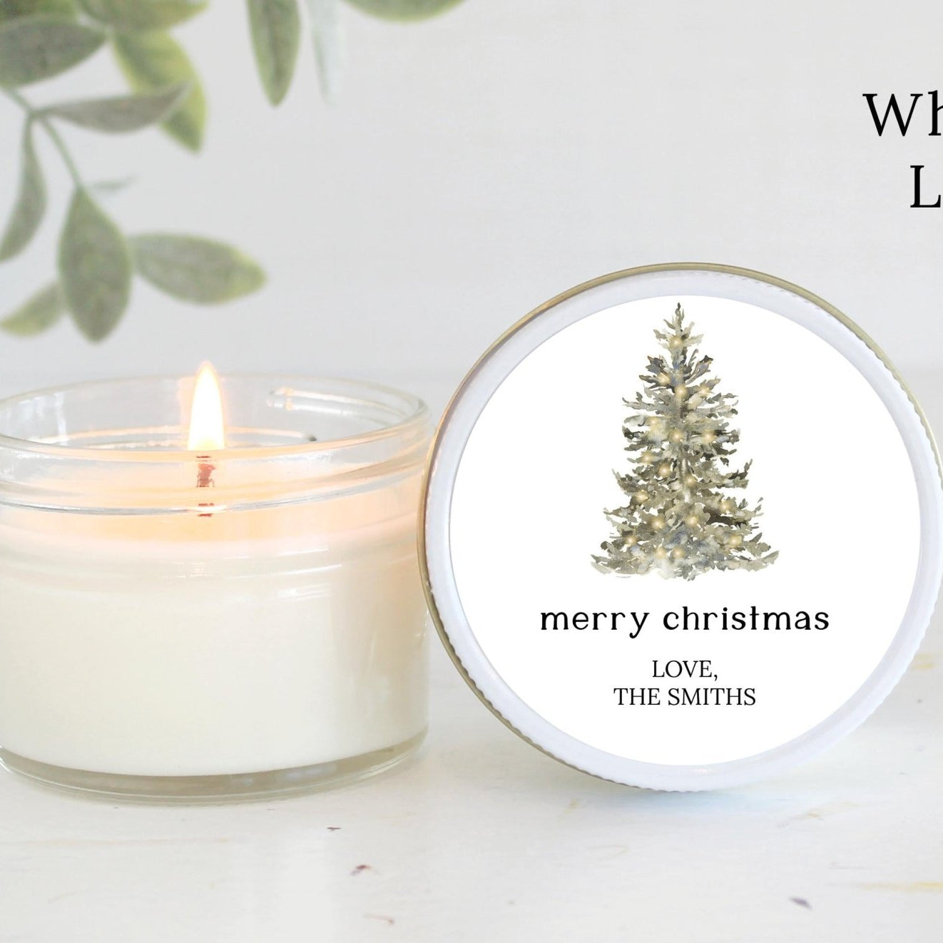 Christmas Tree Favors - The Dancing Wick