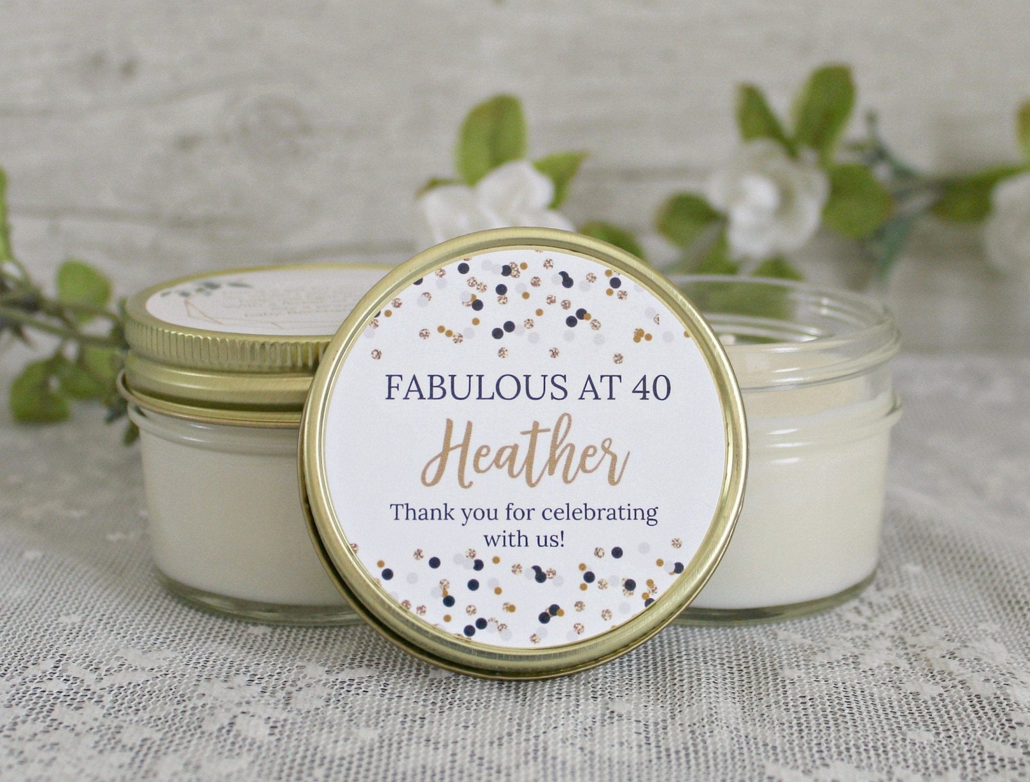 Confetti Birthday Party Favor - The Dancing Wick