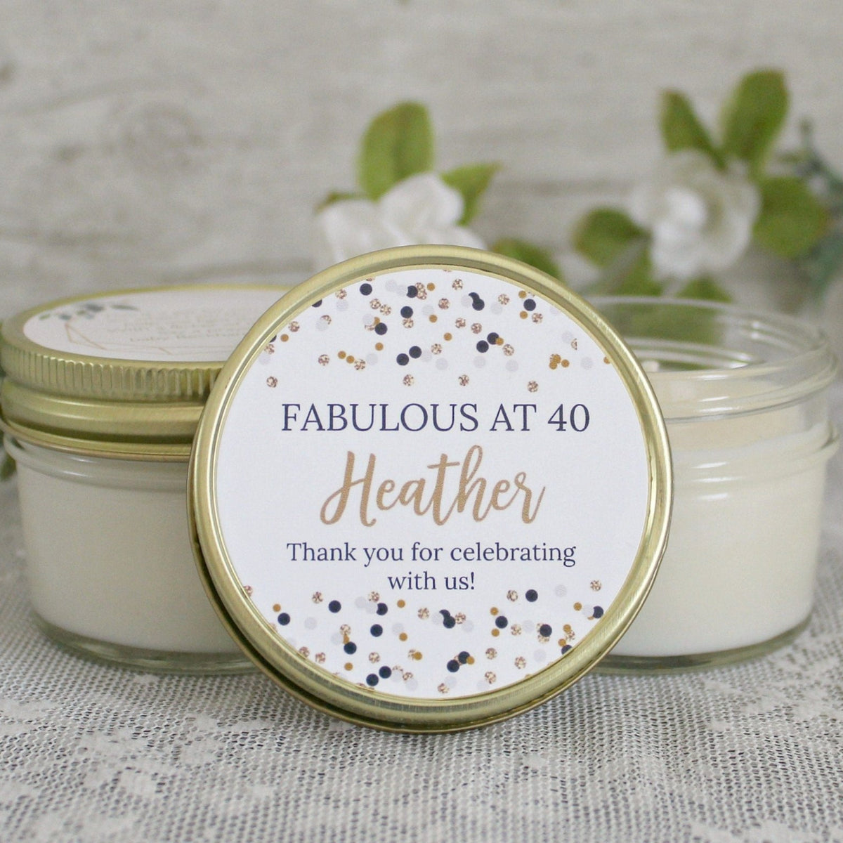 Confetti Birthday Party Favor - The Dancing Wick