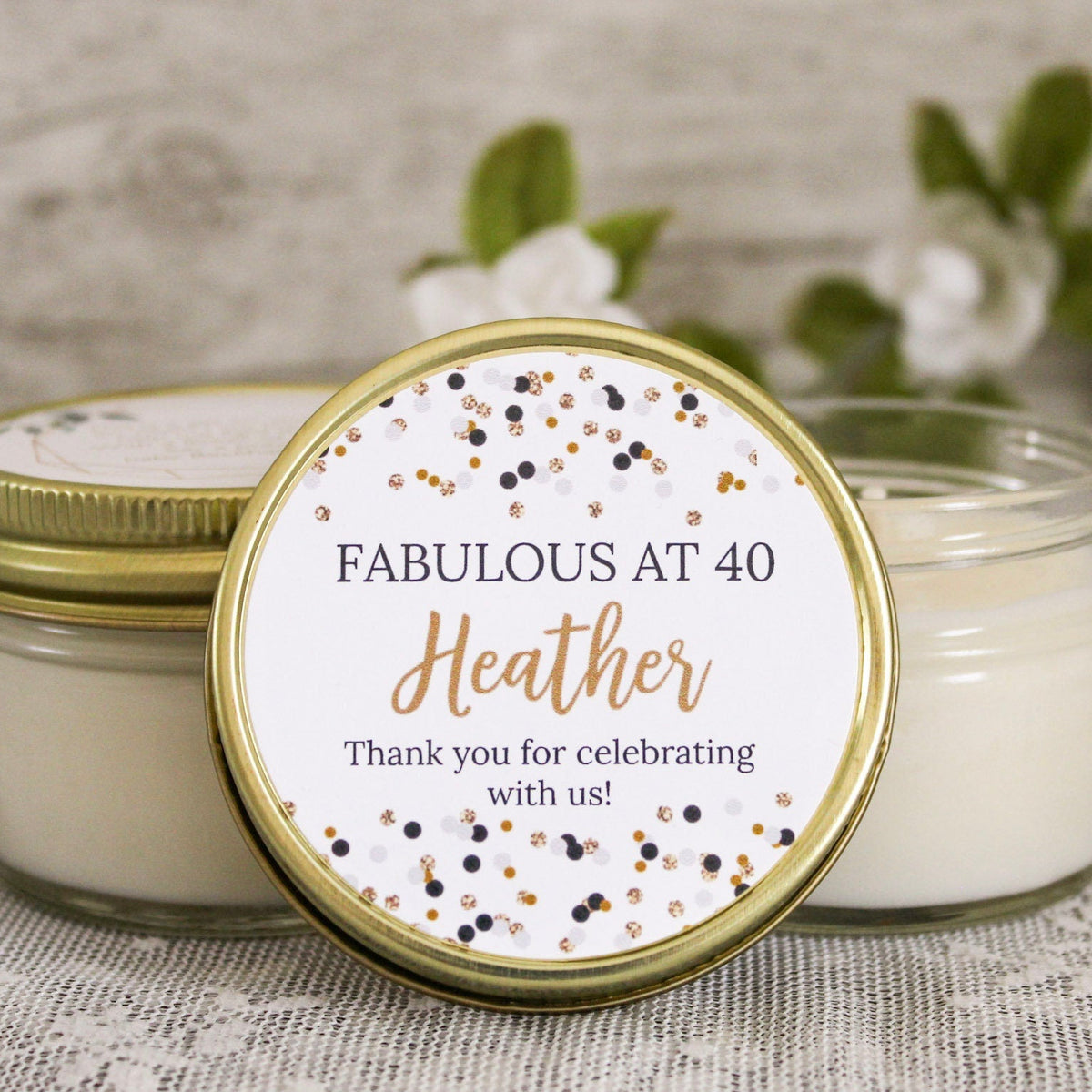 Confetti Birthday Party Favor - The Dancing Wick