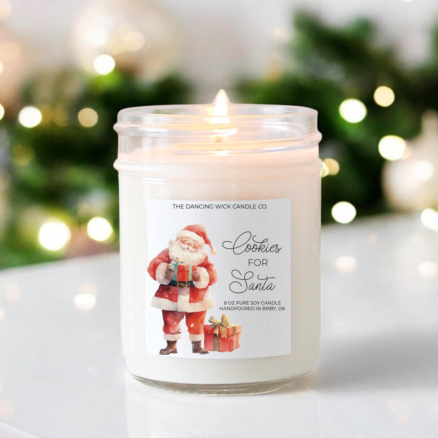 Cookies for Santa Candle - The Dancing Wick