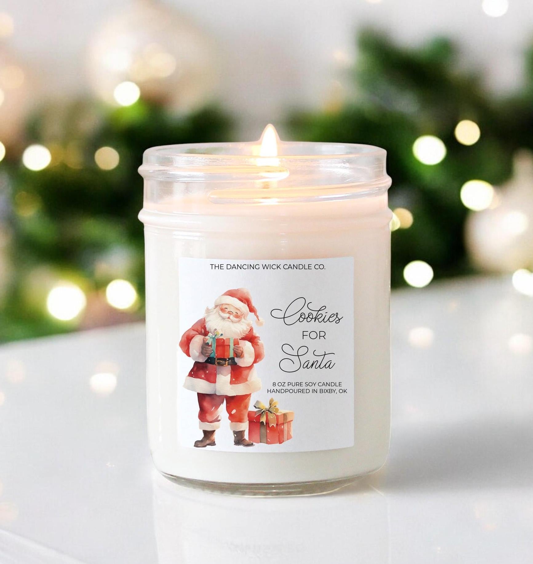 Cookies for Santa Candle - The Dancing Wick