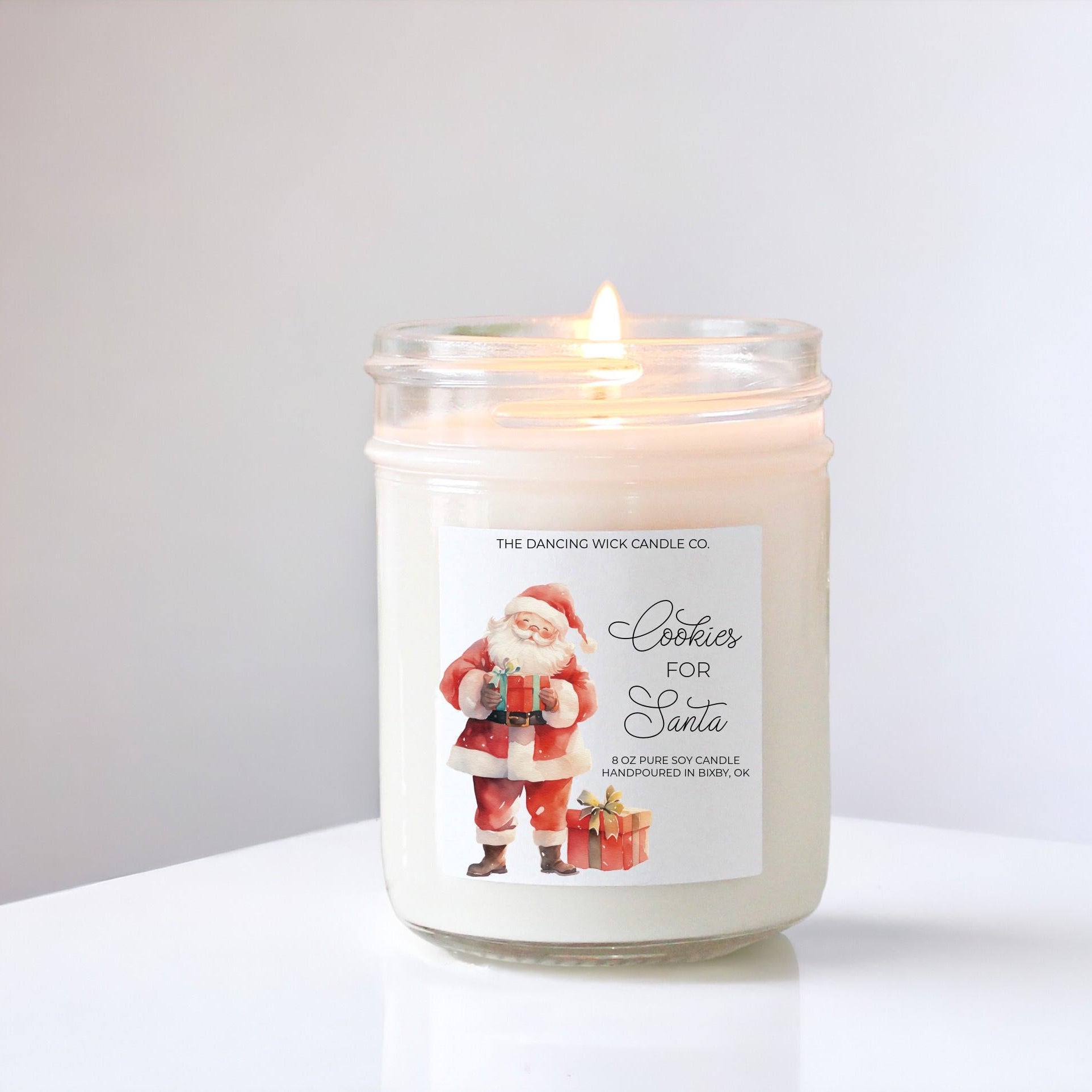 Cookies for Santa Candle - The Dancing Wick