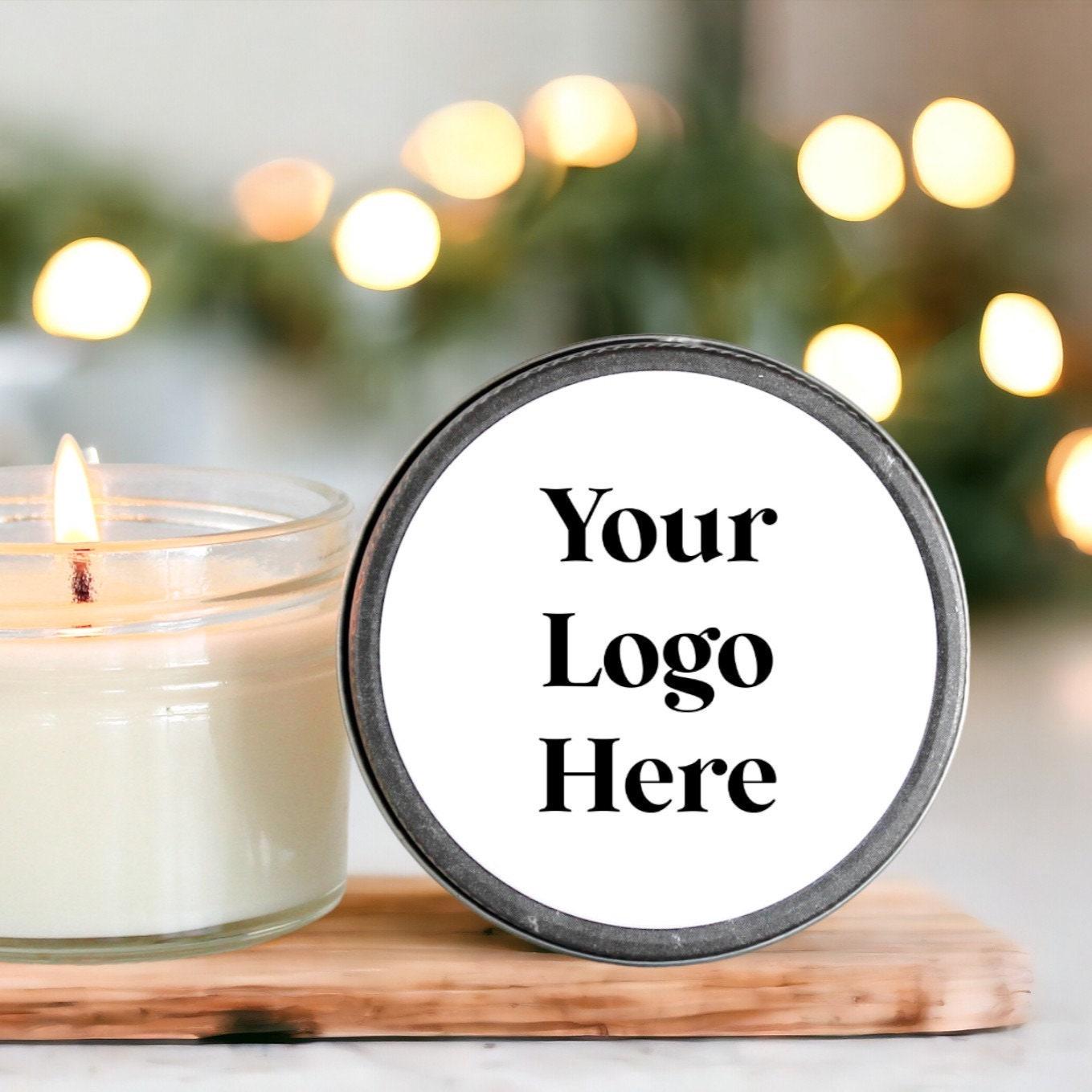Corporate Logo 4oz Candle Favors - The Dancing Wick