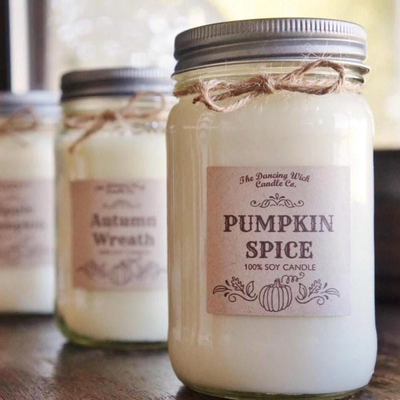 Fall Pure Soy Candle - The Dancing Wick