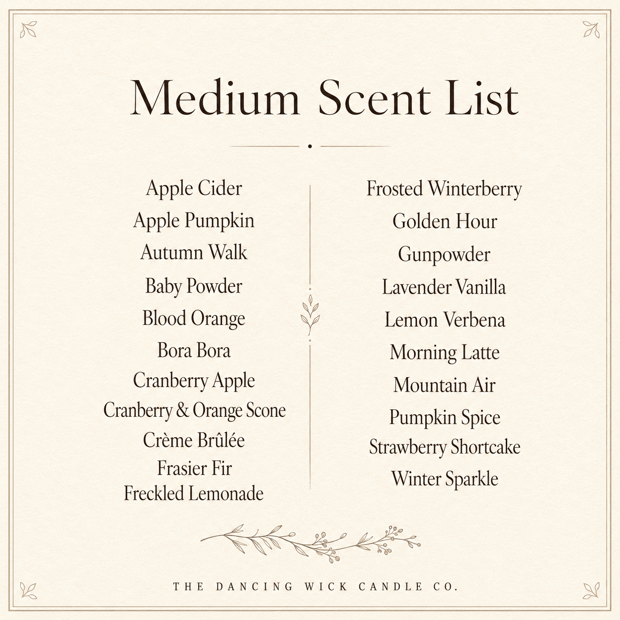 Fall Pure Soy Candle - The Dancing Wick