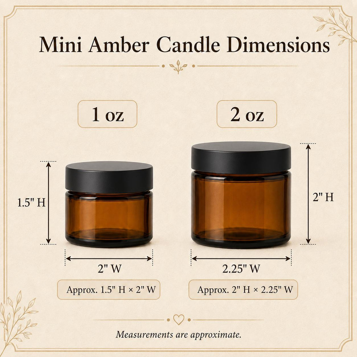 Forest Wedding Ambers – Set of 10 - The Dancing Wick