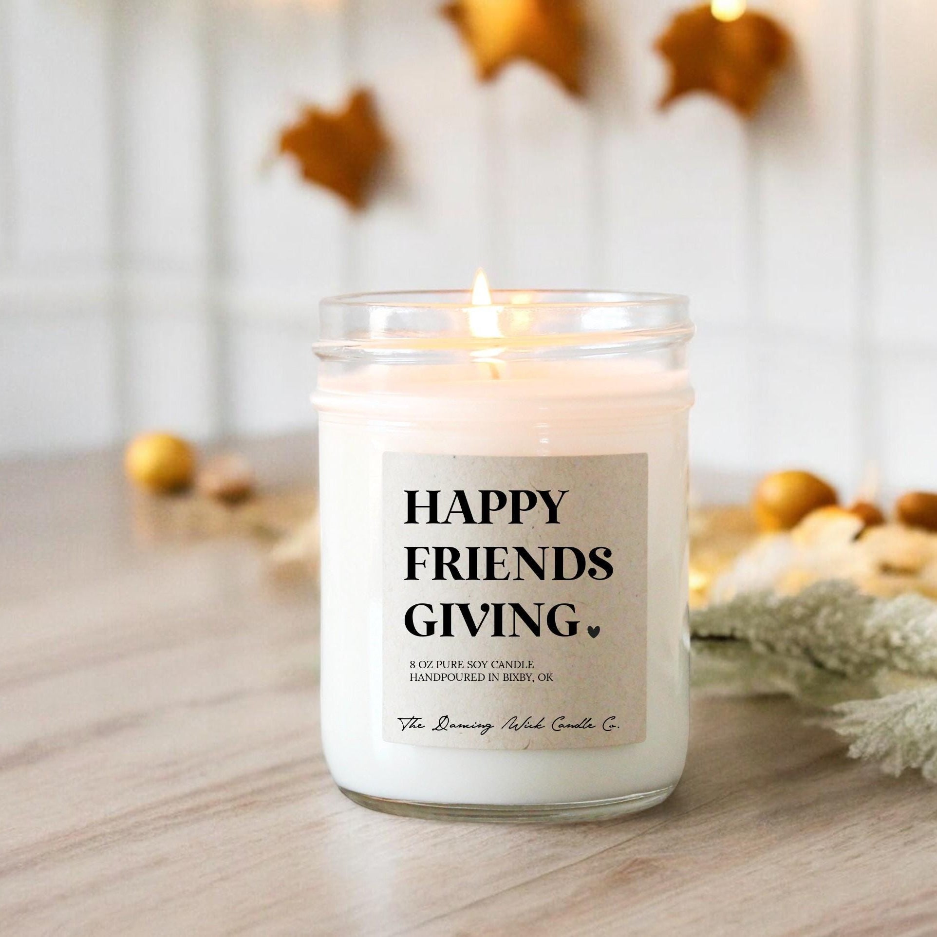 Friendsgiving Candle - The Dancing Wick