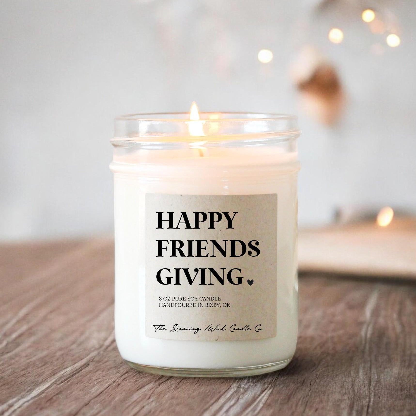 Friendsgiving Candle - The Dancing Wick