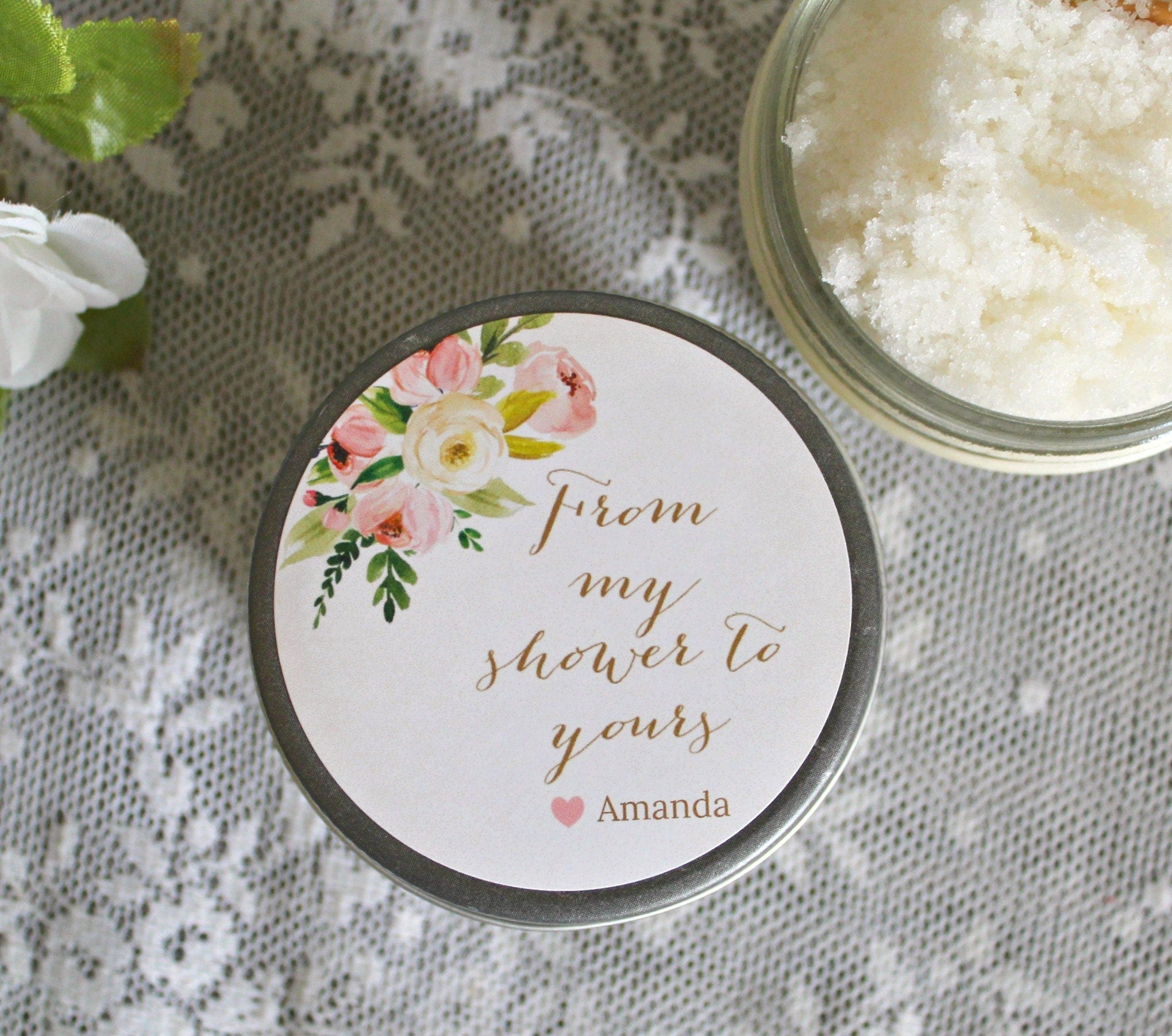 From My Shower To Yours - Sugar Scrub - The Dancing Wick