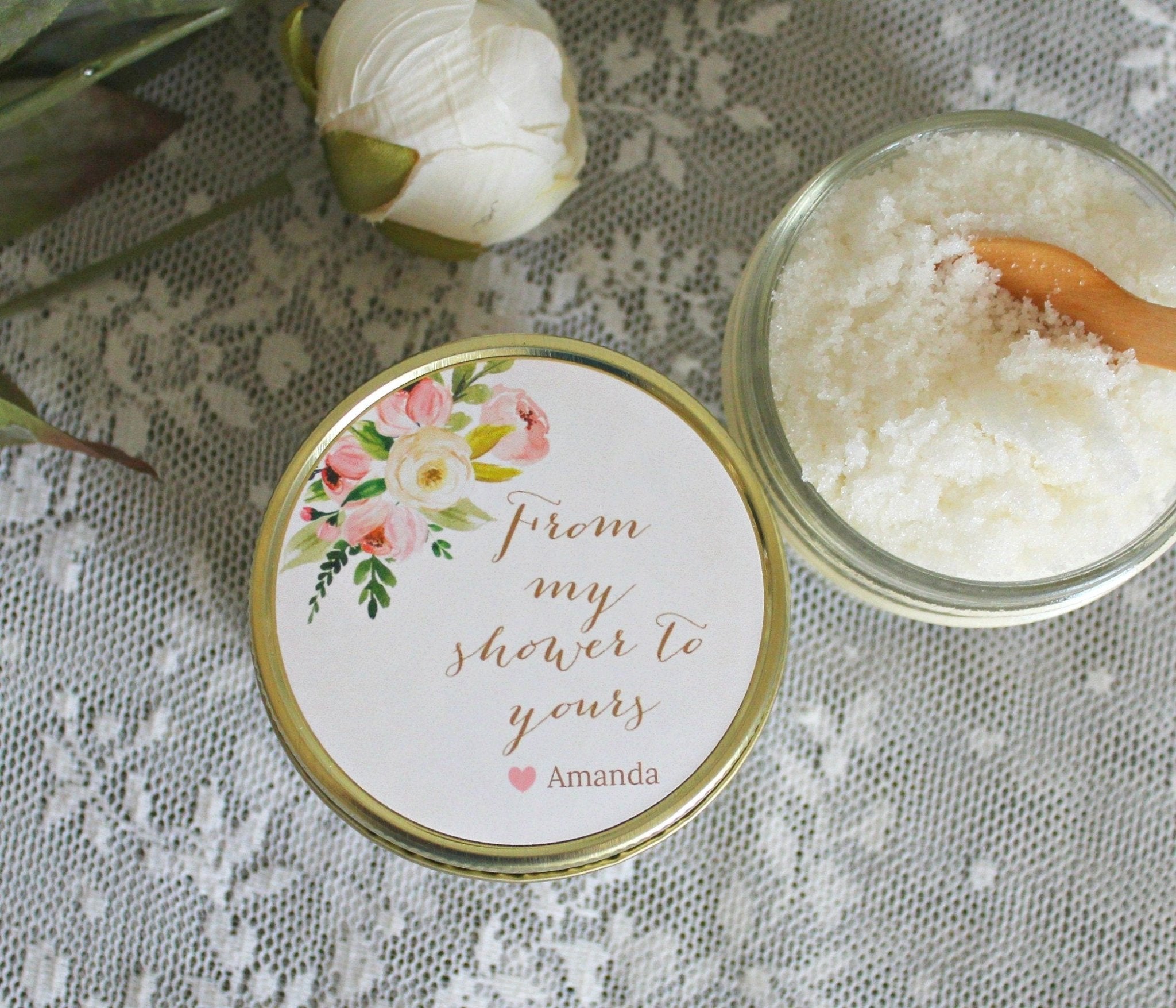 From My Shower To Yours - Sugar Scrub - The Dancing Wick