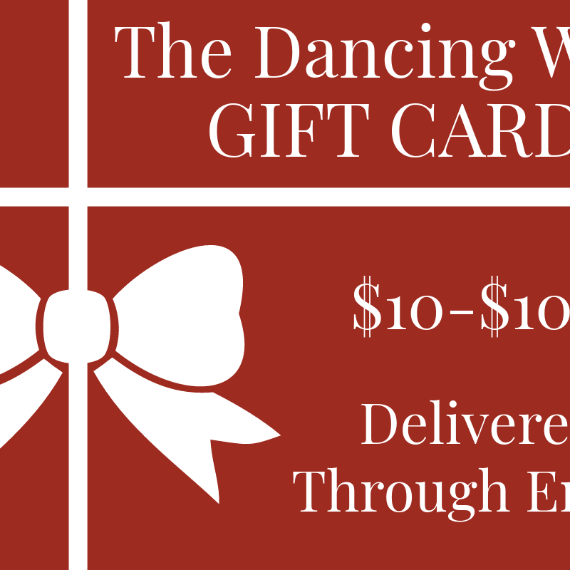 Gift Card - The Dancing Wick Shop - The Dancing Wick