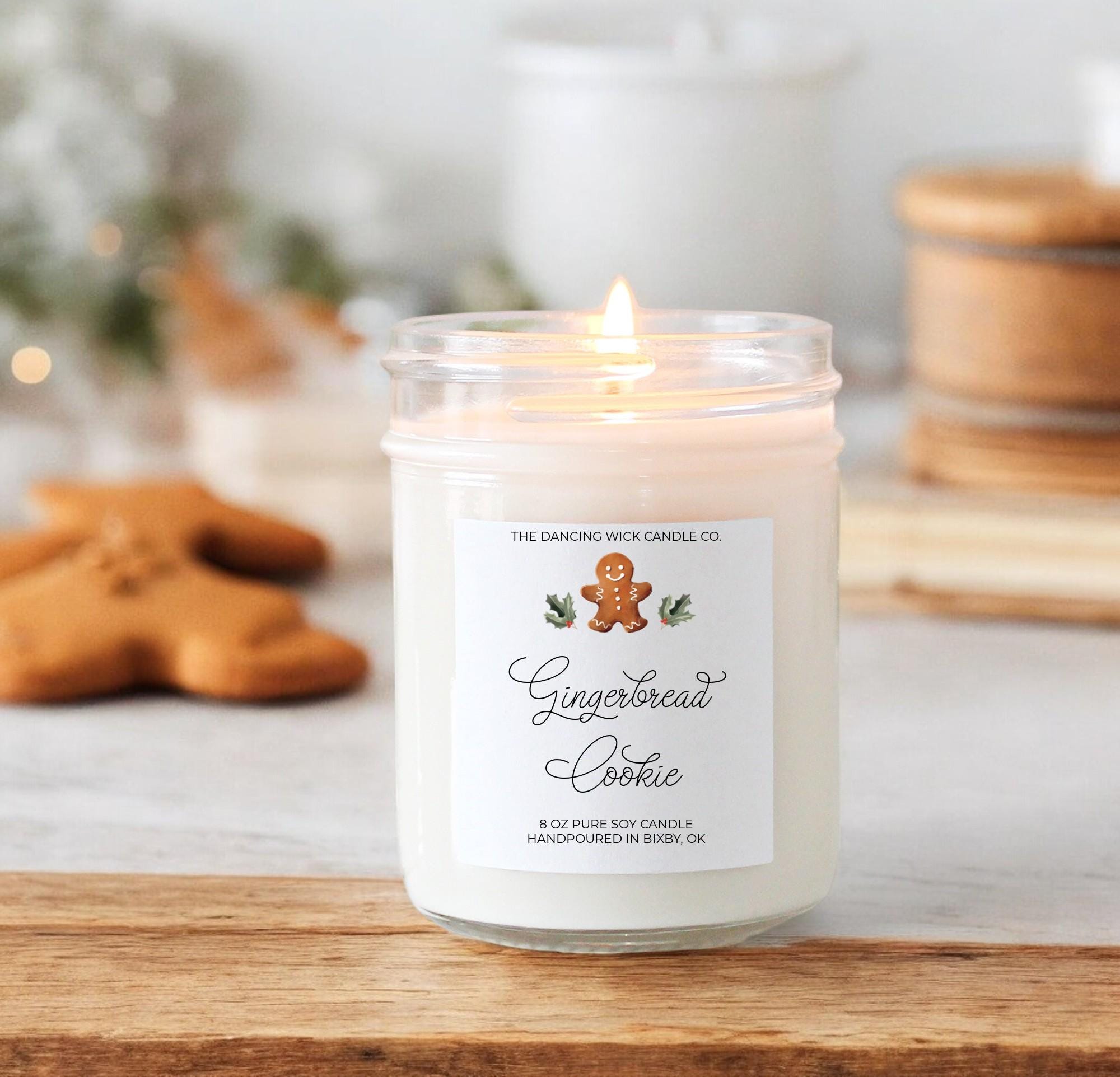 Gingerbread Cookie Candle - The Dancing Wick