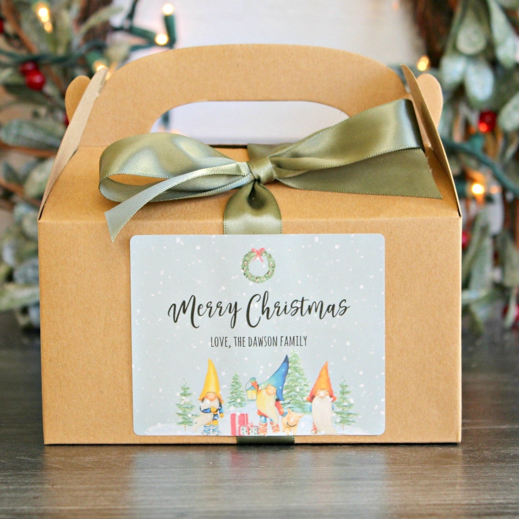 Gnome Christmas Candle - The Dancing Wick
