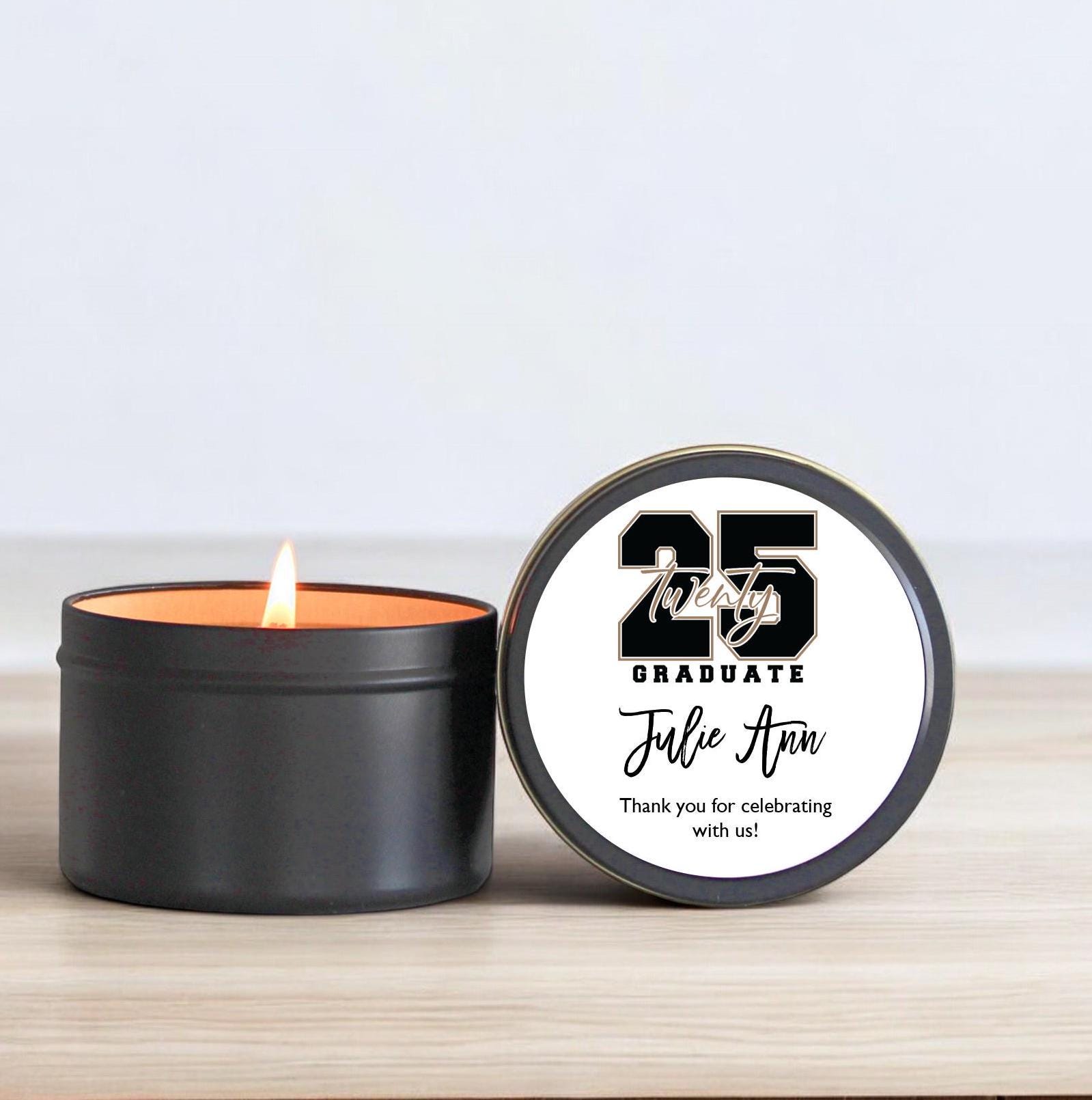 Graduation Party Tins - Set of 10 - The Dancing Wick