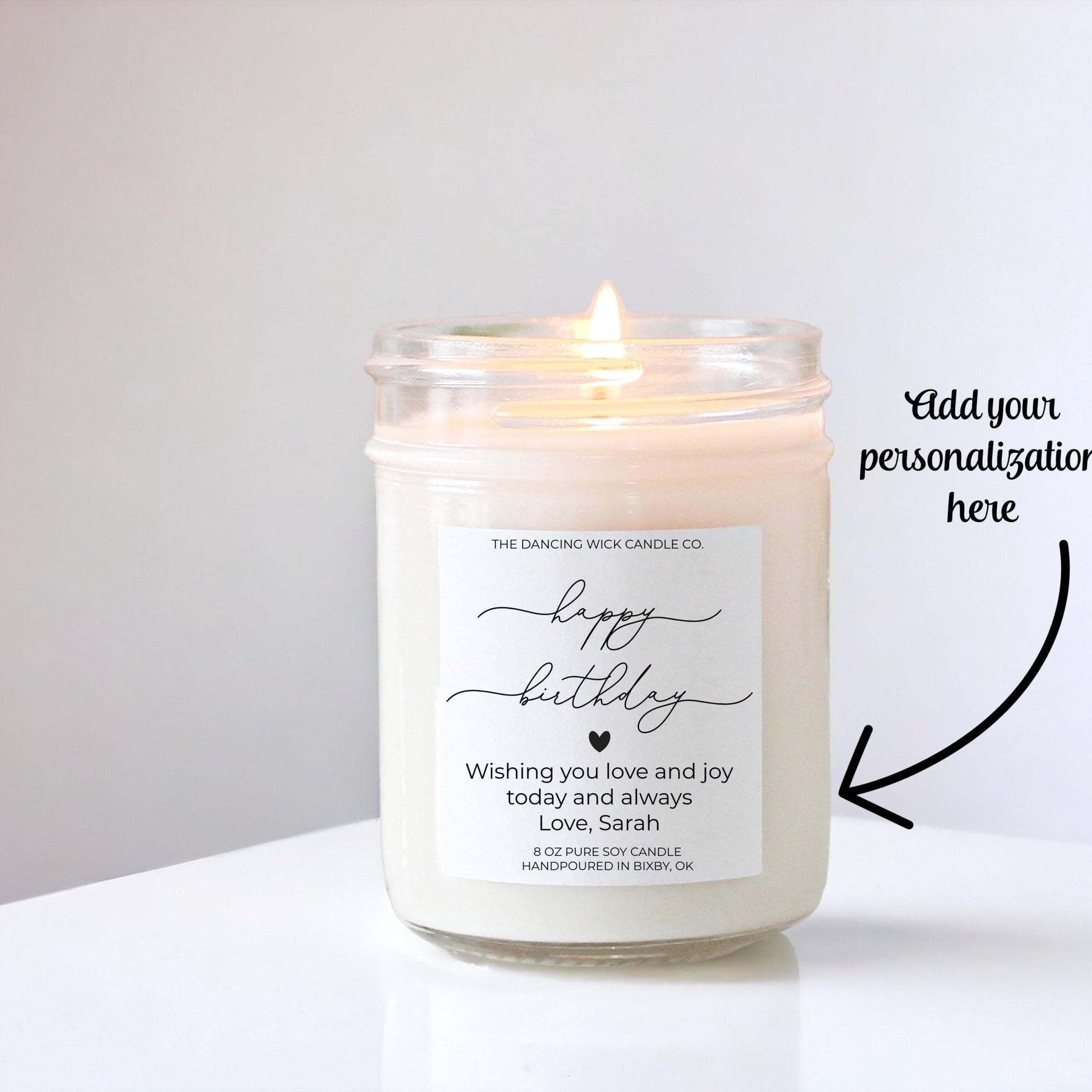 Happy Birthday Candle - The Dancing Wick
