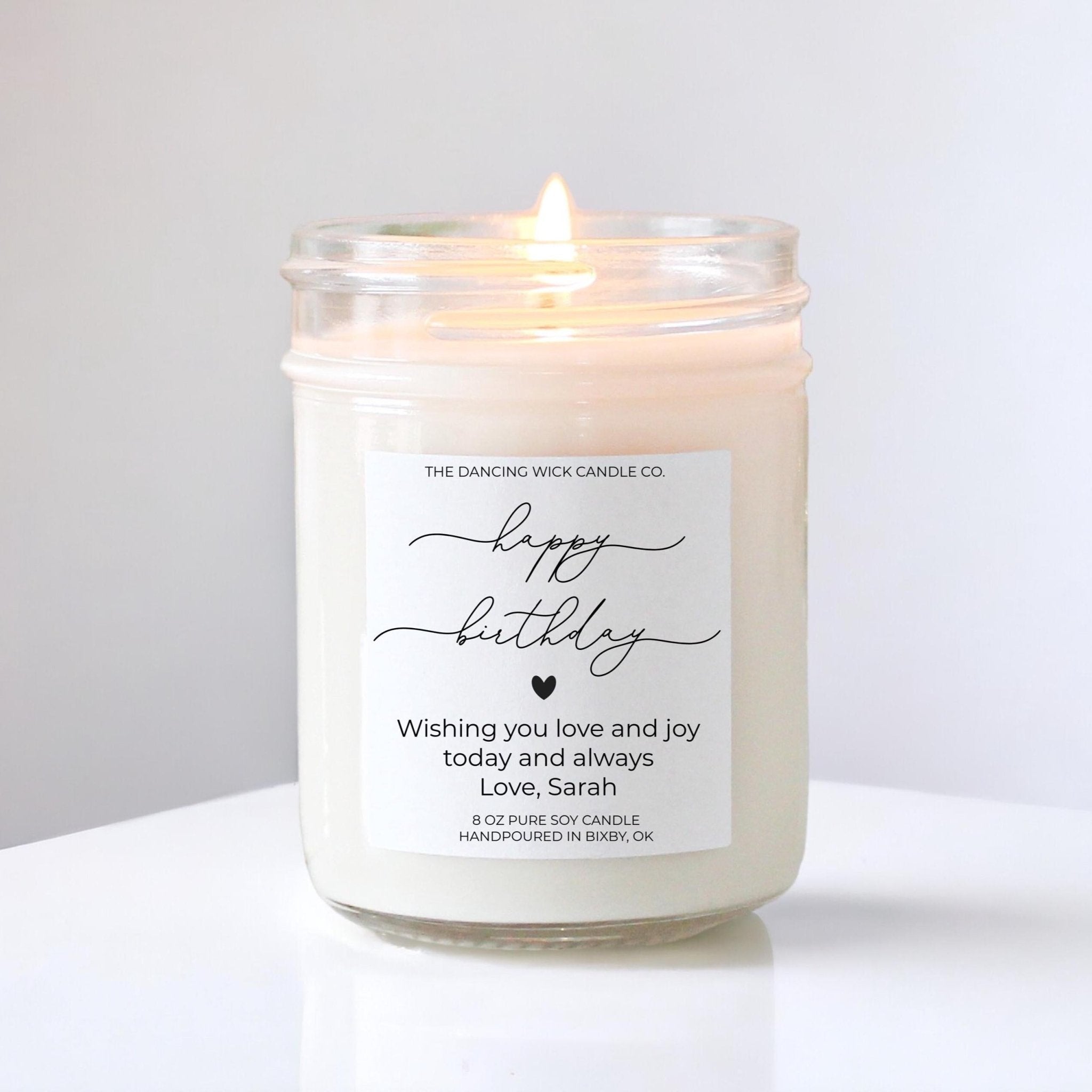 Happy Birthday Candle - The Dancing Wick