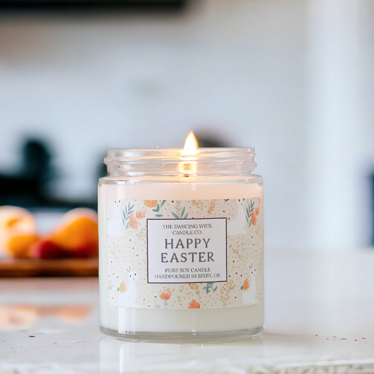 Happy Easter Candle - The Dancing Wick