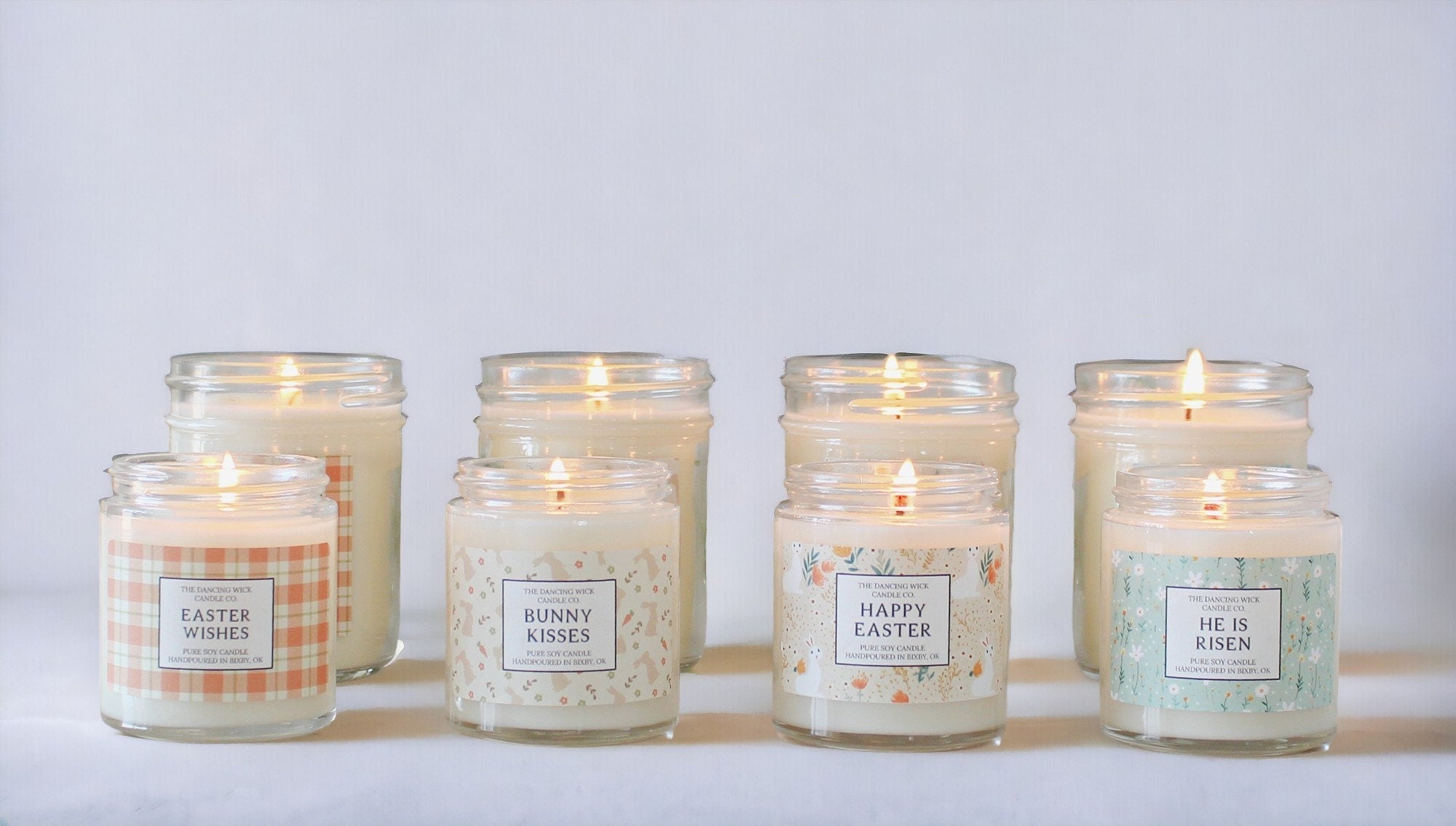 Happy Easter Candle - The Dancing Wick