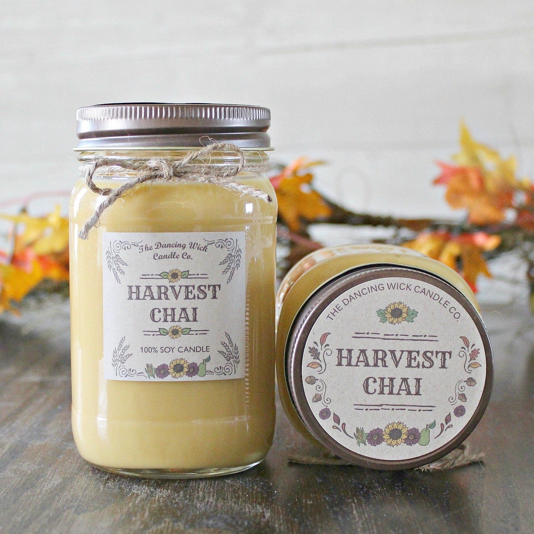 Harvest Chai Candle - The Dancing Wick