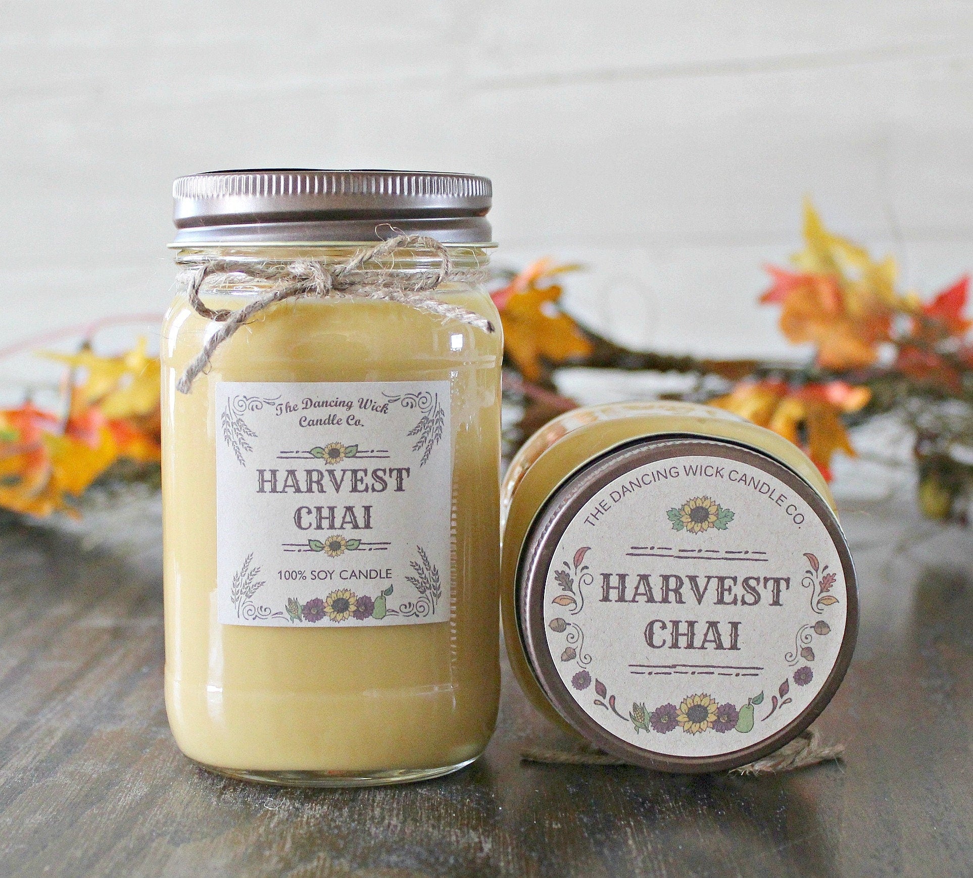 Harvest Chai Candle - The Dancing Wick