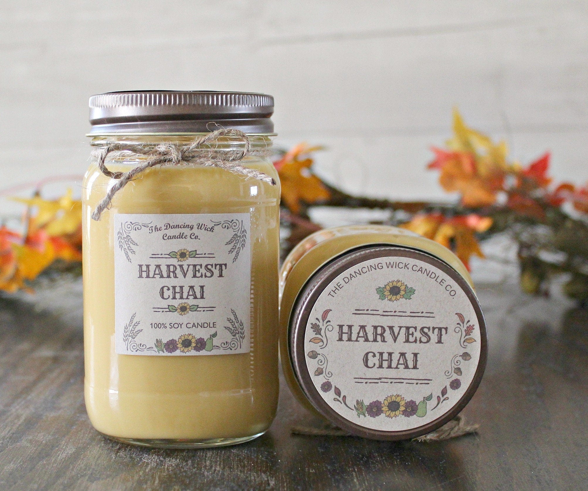 Harvest Chai Candle - The Dancing Wick