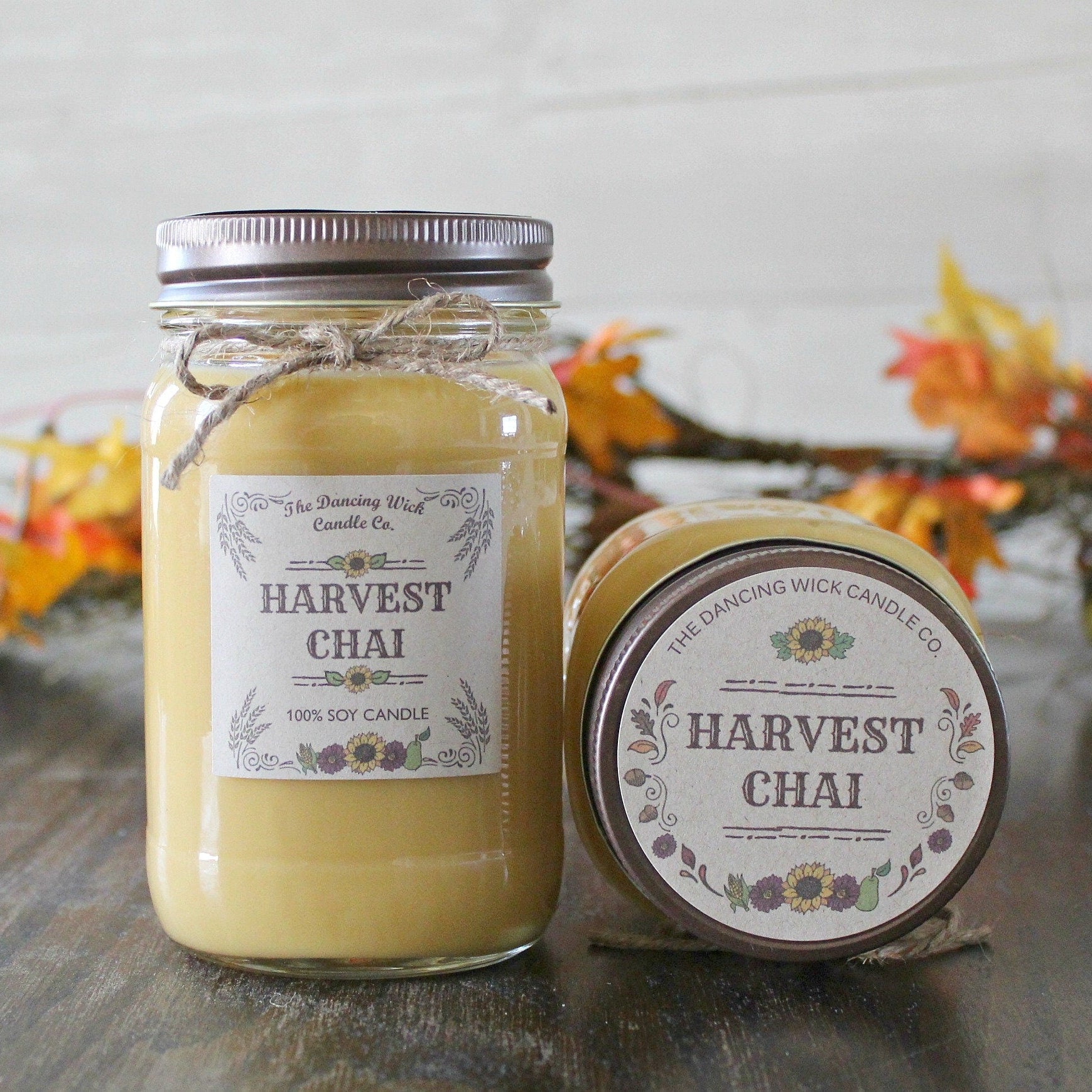 Harvest Chai Candle - The Dancing Wick