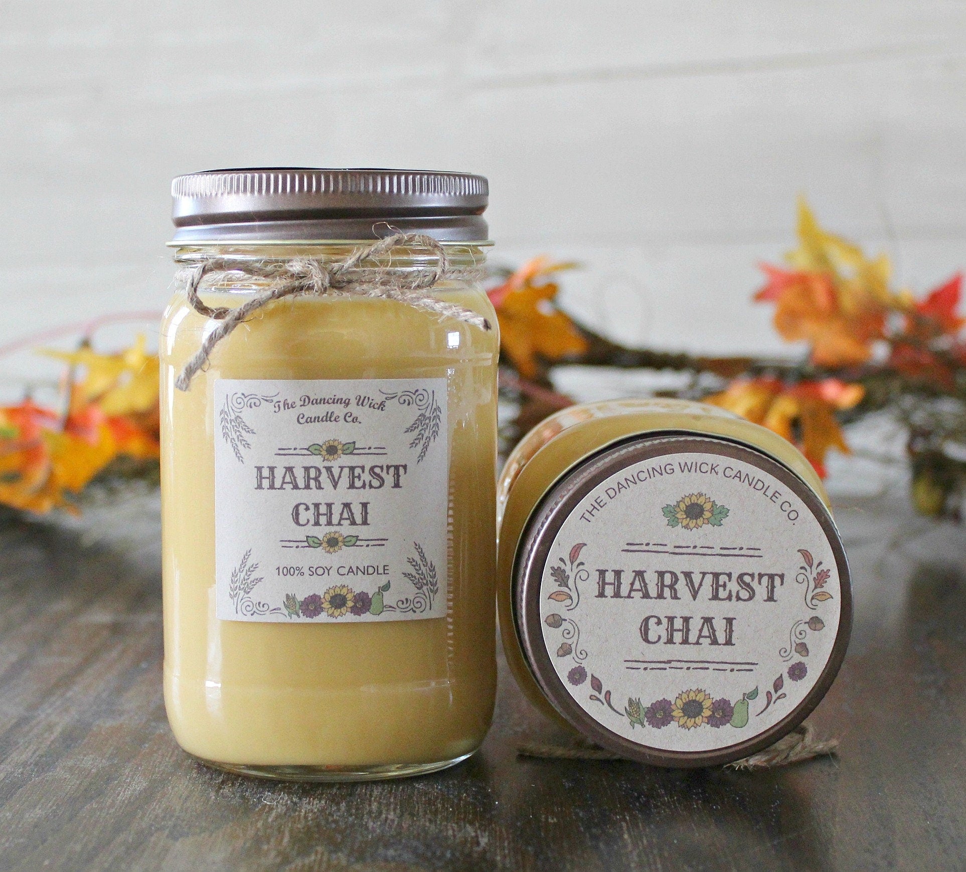 Harvest Chai Candle - The Dancing Wick