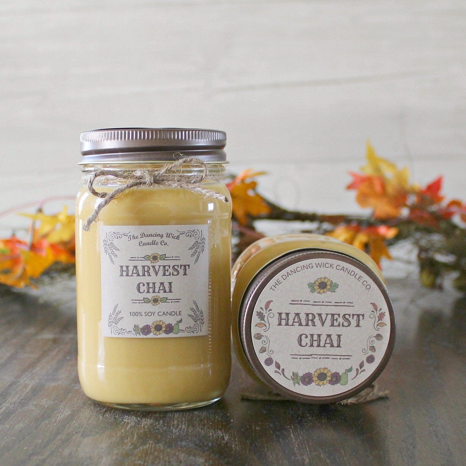 Harvest Chai Candle - The Dancing Wick